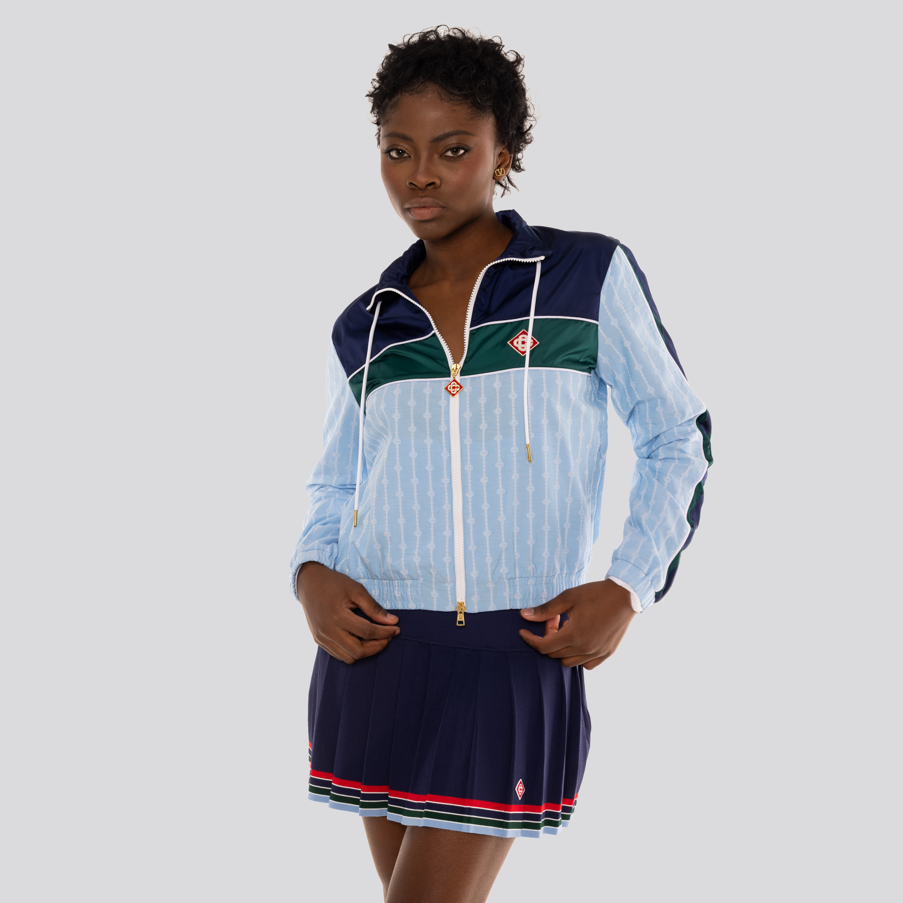 Falda Azul Casablanca Baseball