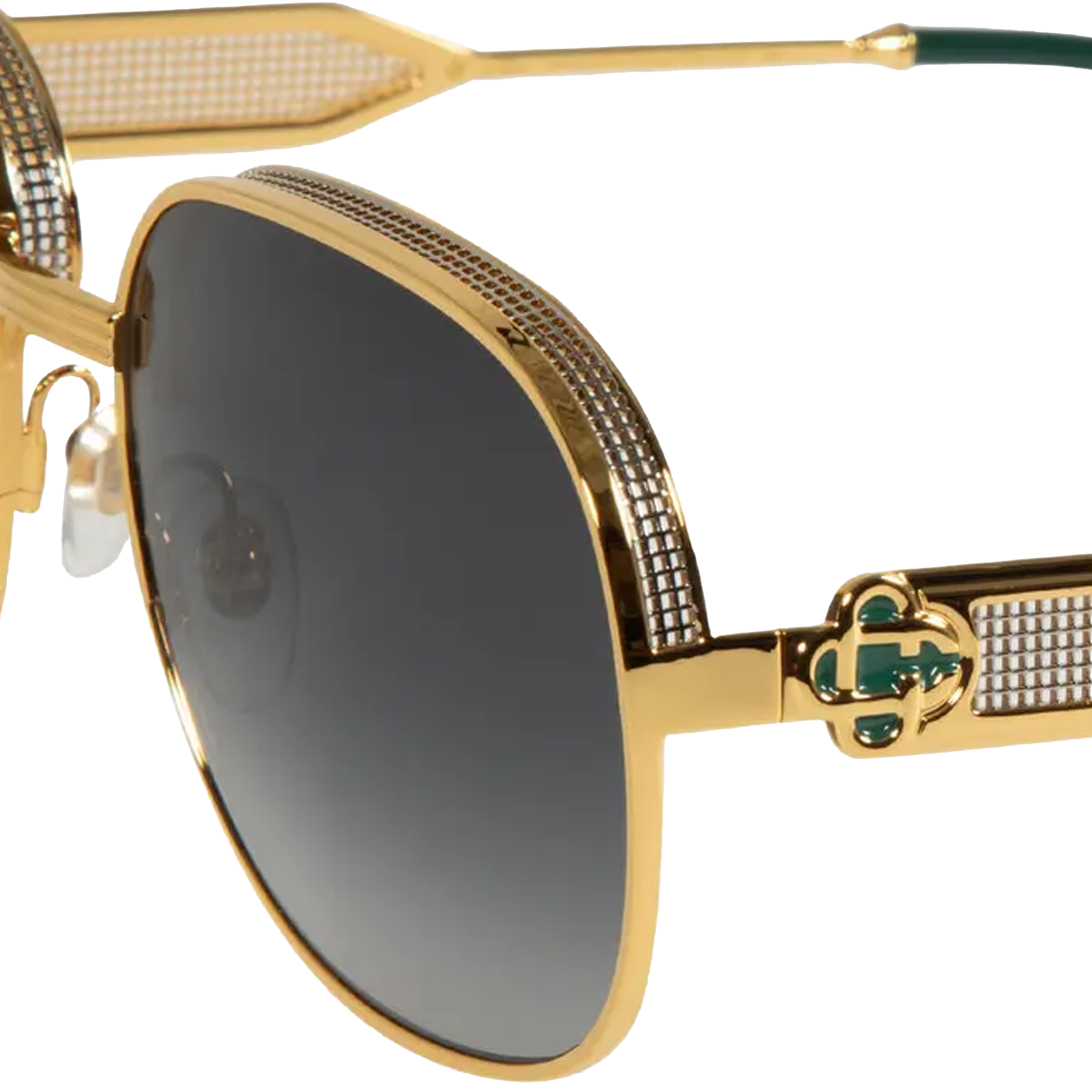 Gafas Doradas Casablanca Square Metal