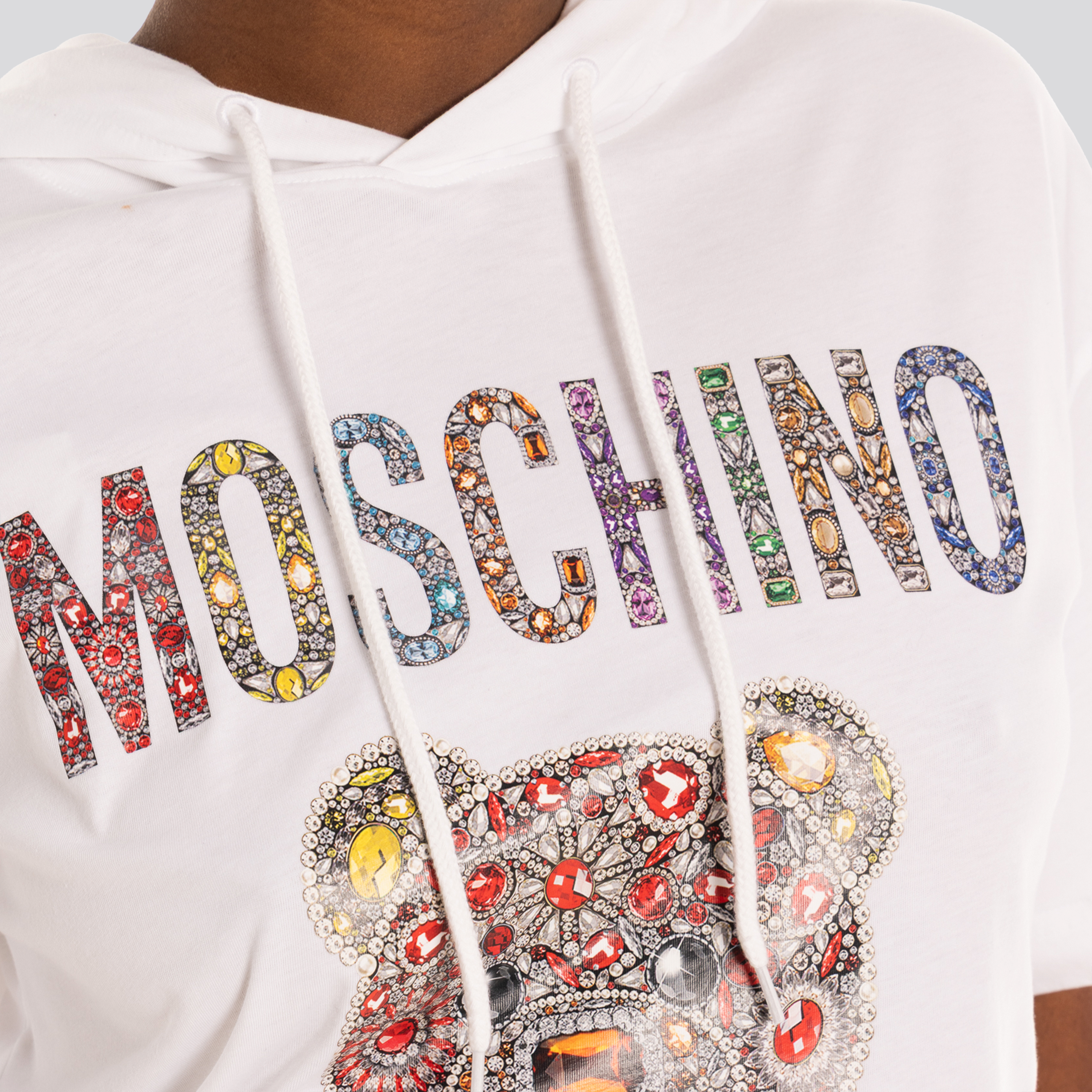 Vestido Blanco Moschino Teddy