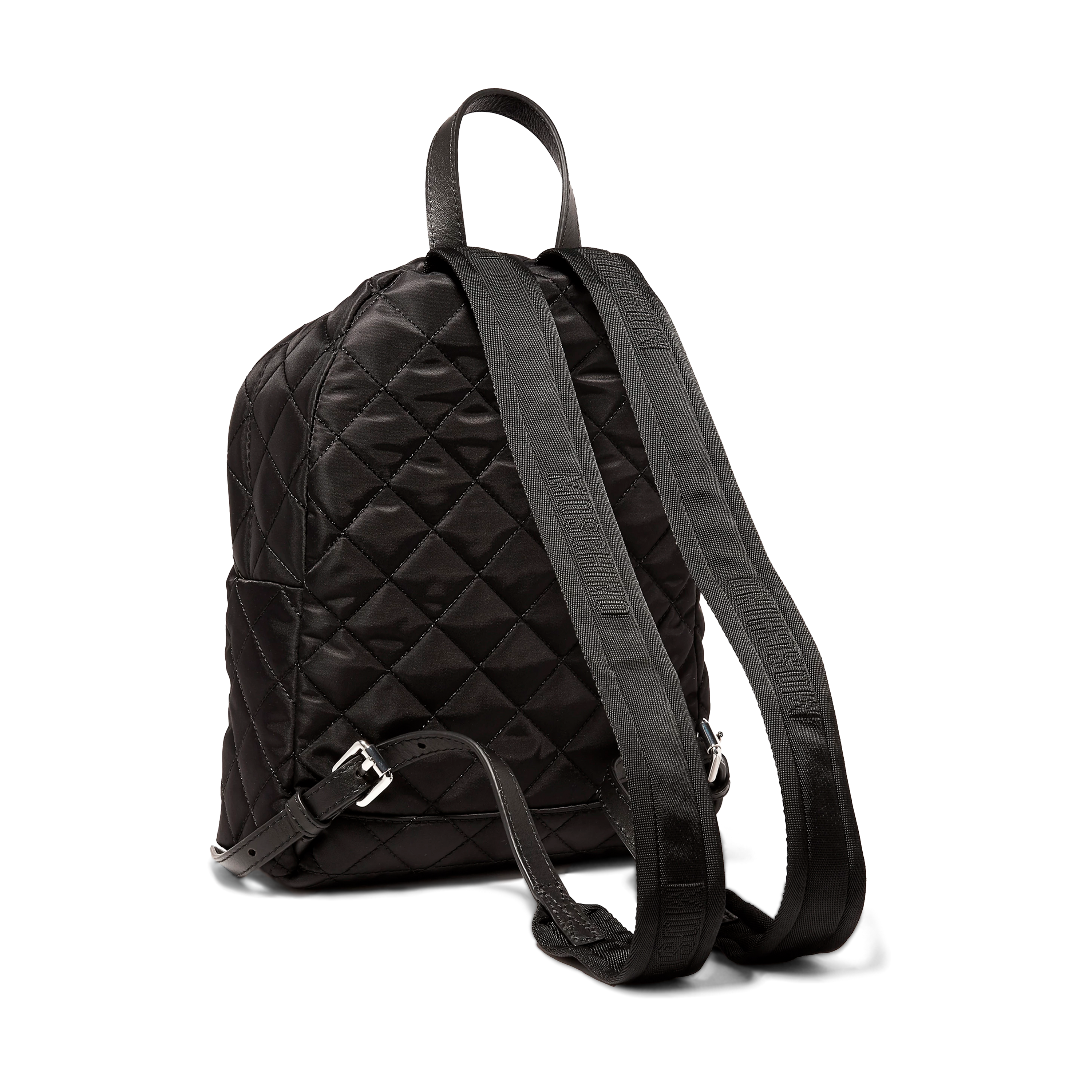 Mochila Negra Moschino Logo