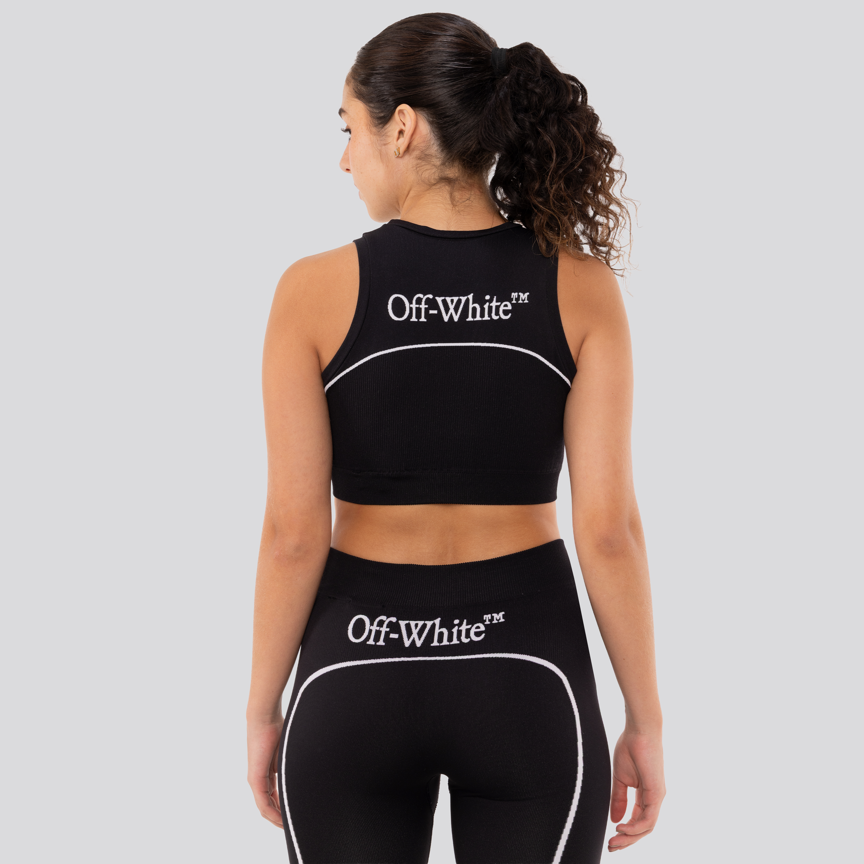Top Negro Off-White Off