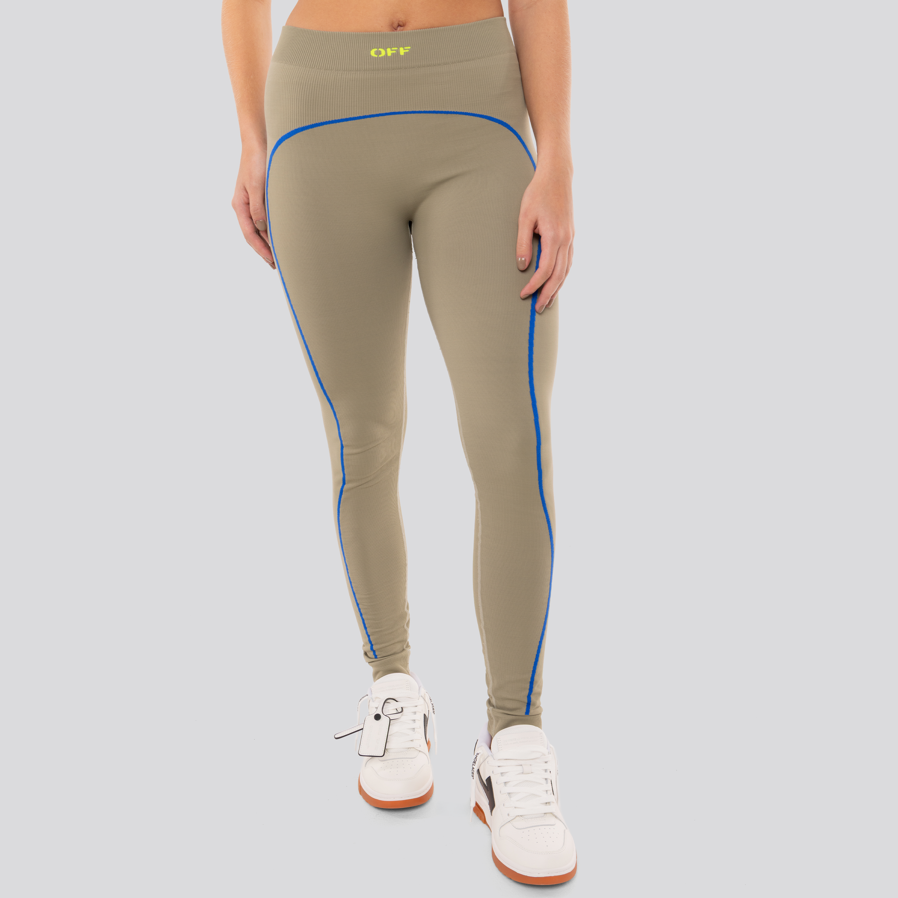 Legging Gris Off-White Active Arrow