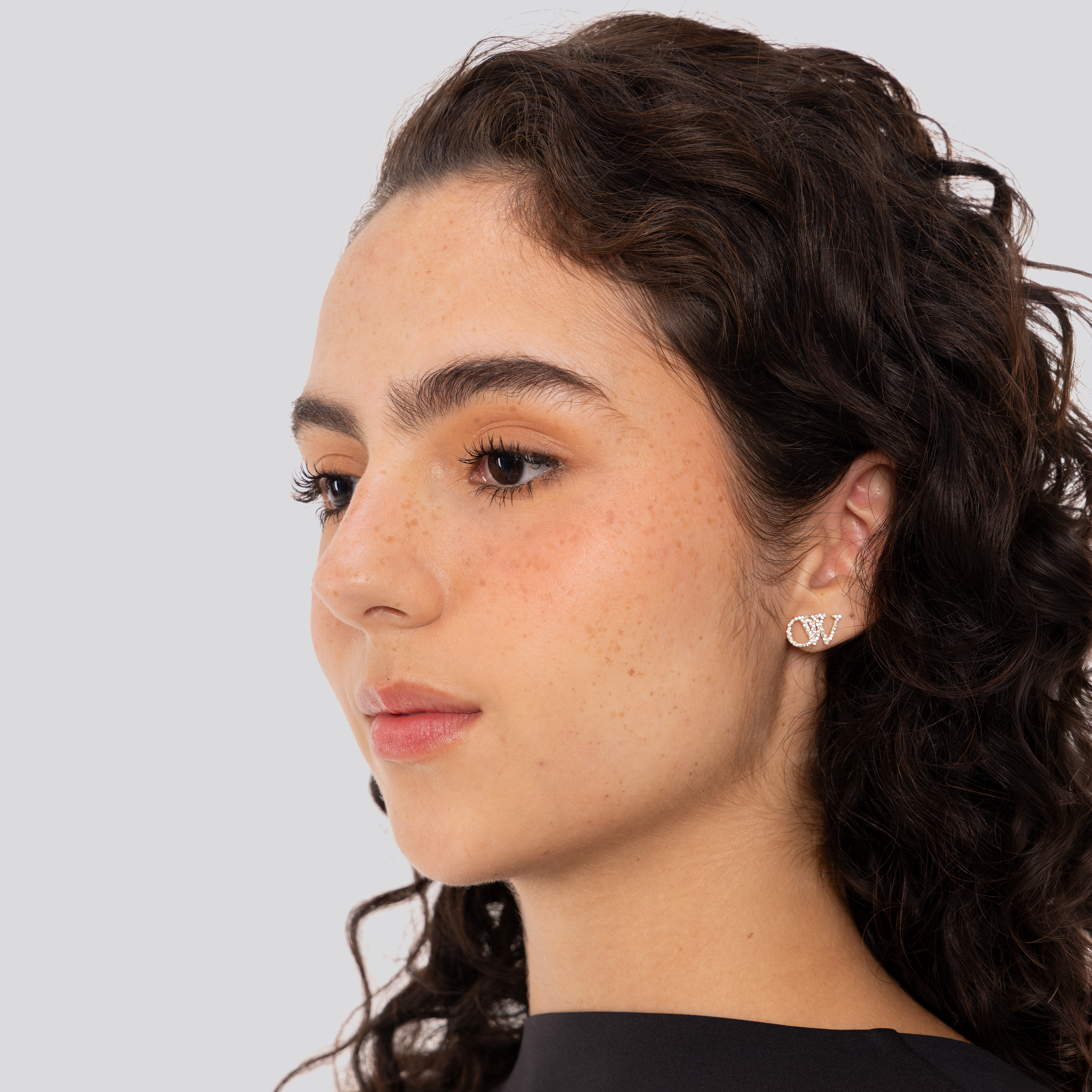 Aretes Dorados Off-White Ow