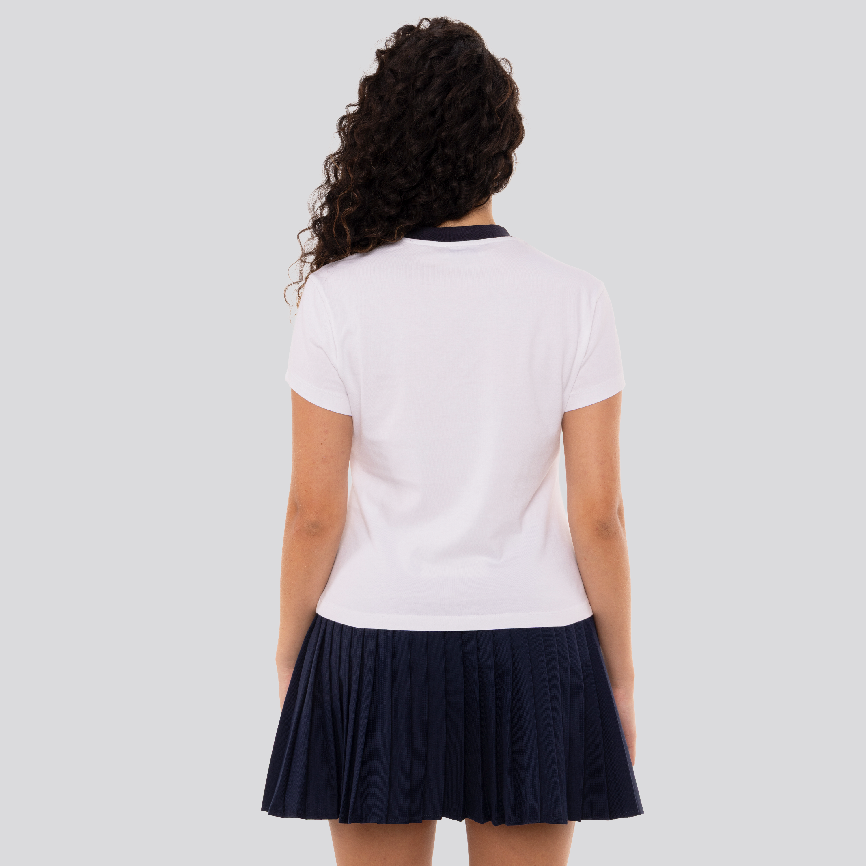 Camiseta Blanca Off-White Embroidered Logo