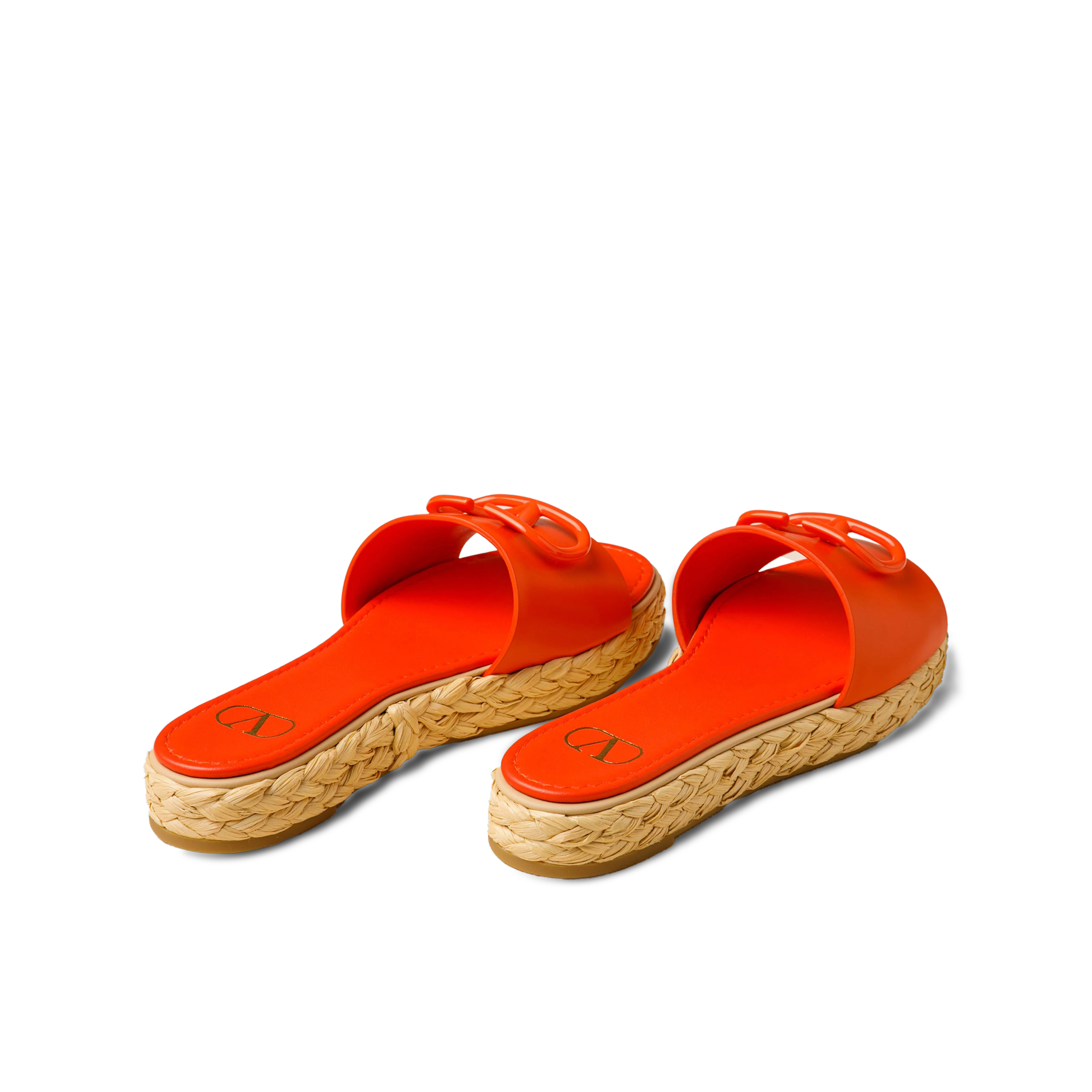 Sandalias Naranja Valentino Vlogon Sign