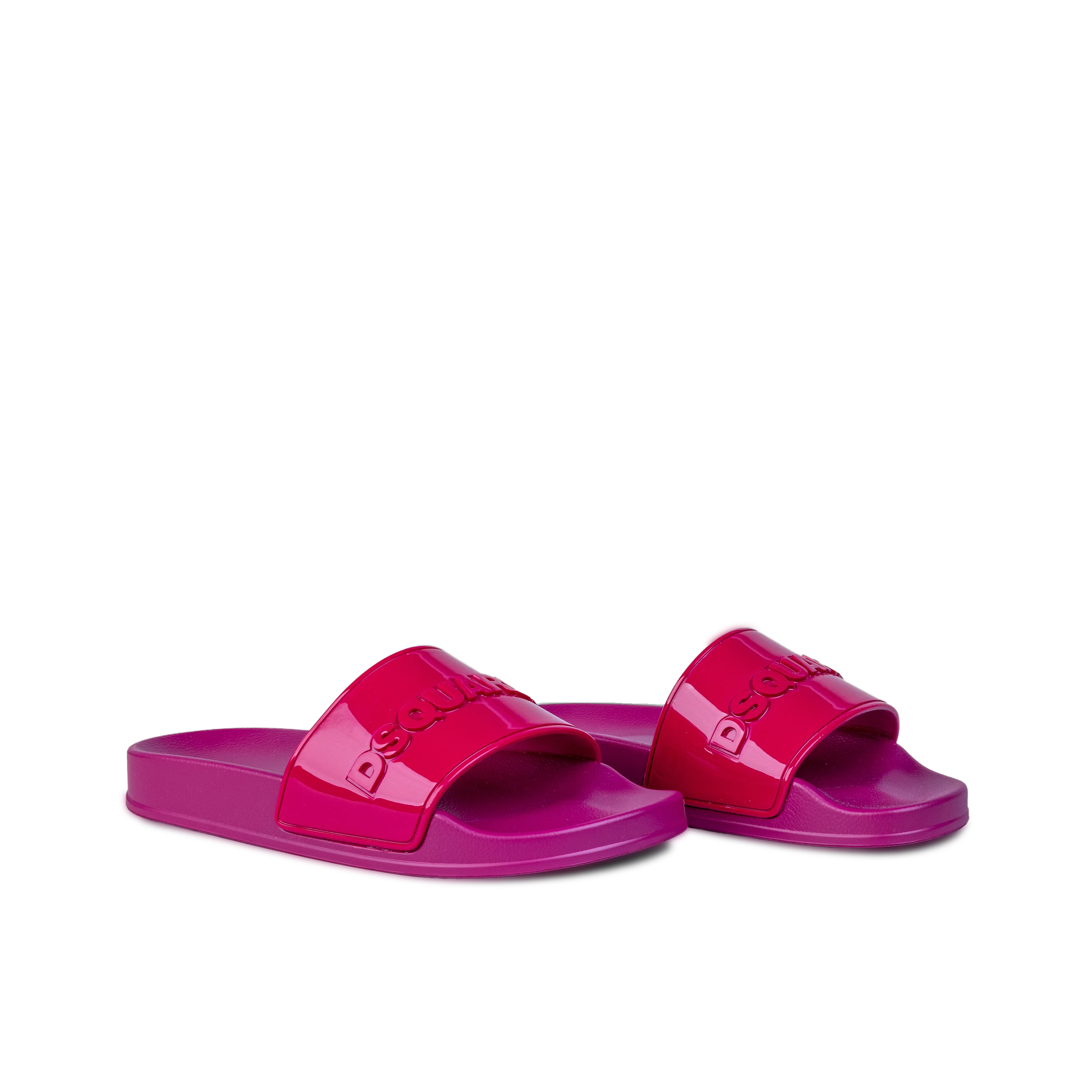 Sandalias Fucsia Fucsia Dsquared2 Logo