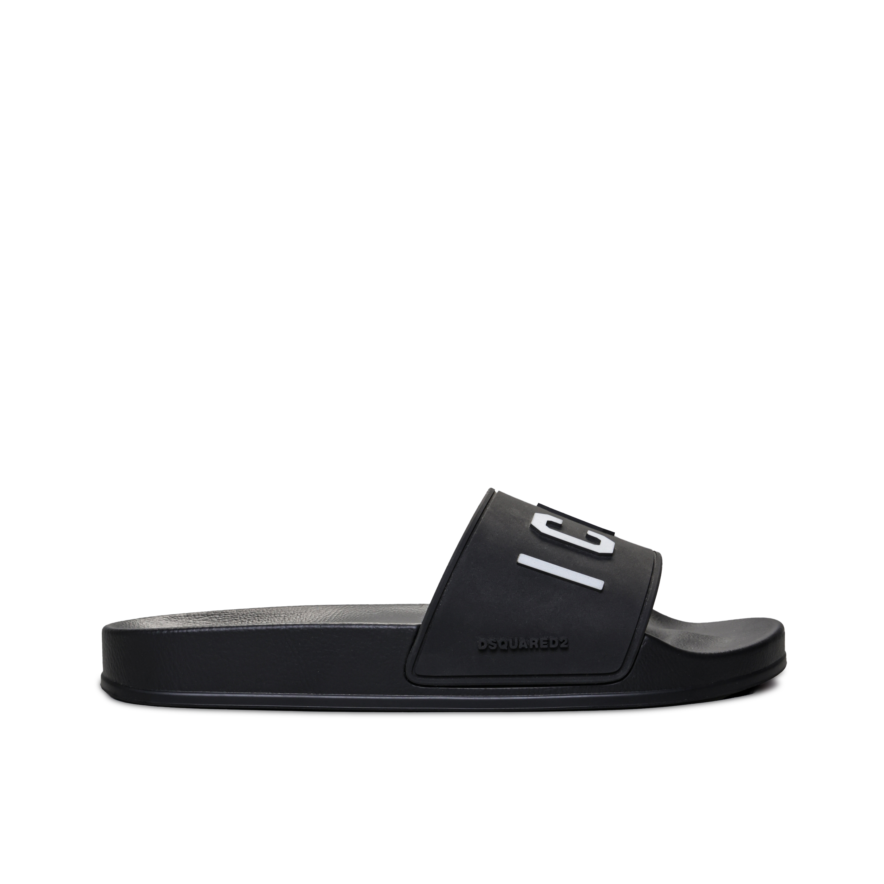 Sandalias Negras Dsquared2 Icon