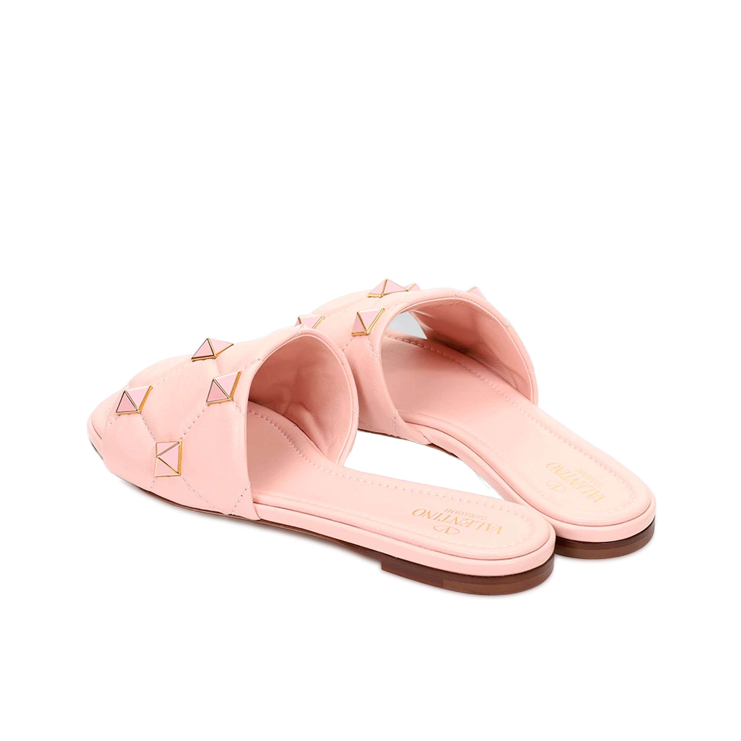 Sandalias Rosadas Valentino Multi Studs
