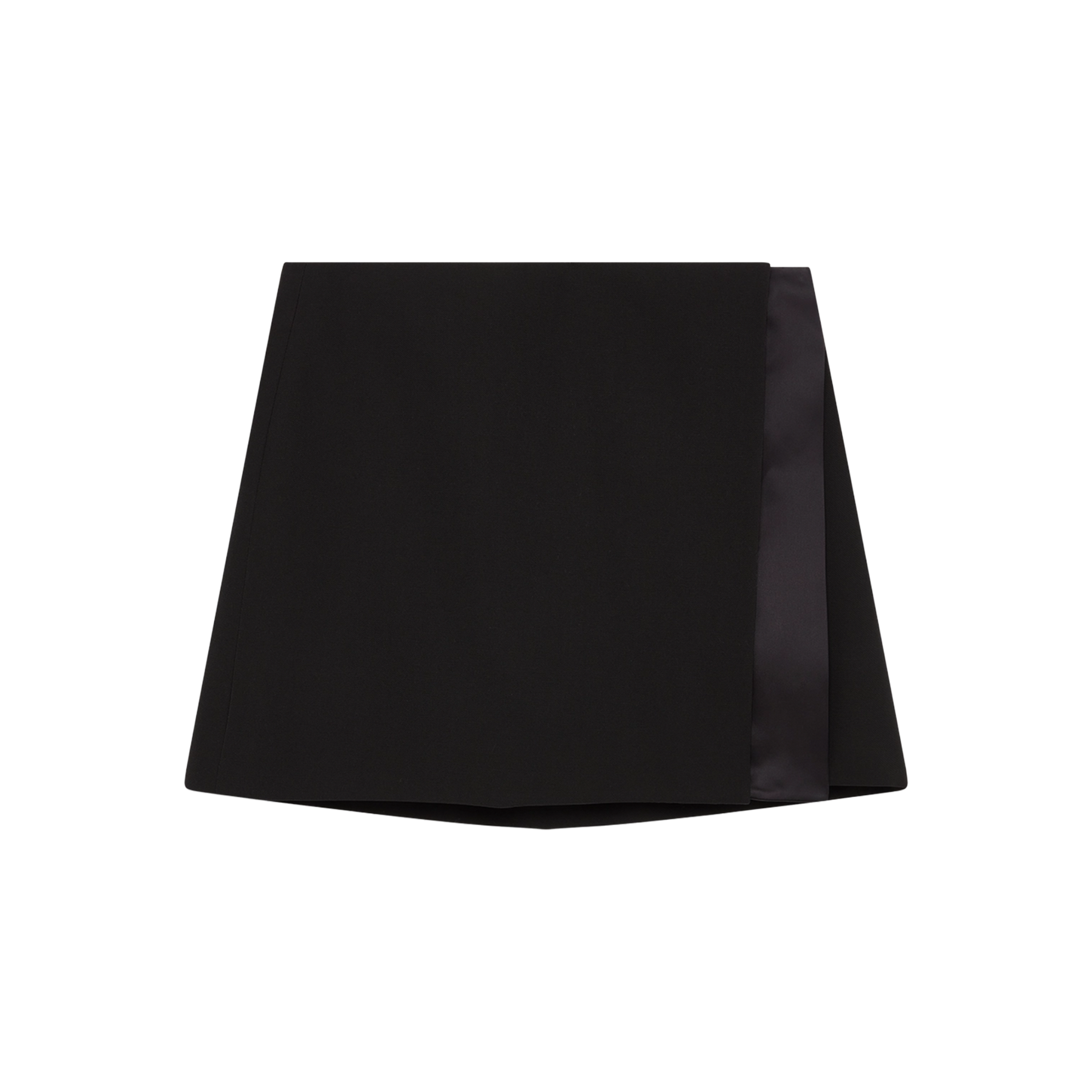 Falda Negra Casablanca Wrap