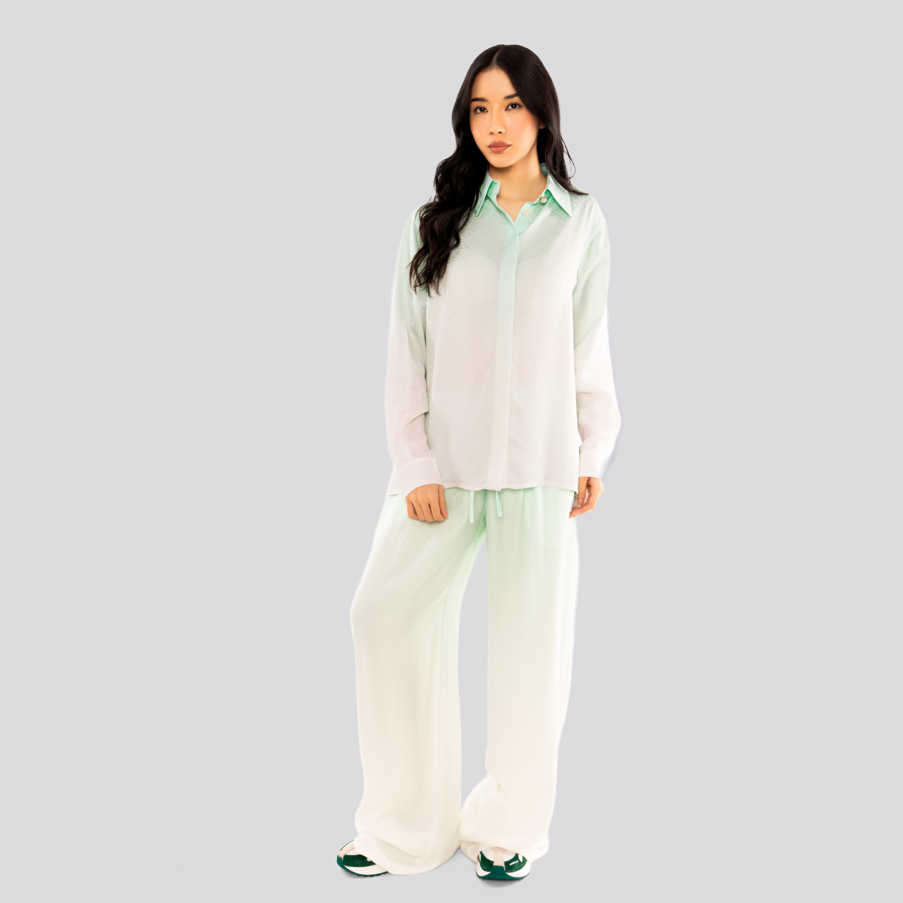 Camisa Blanca Casablanca Gradient