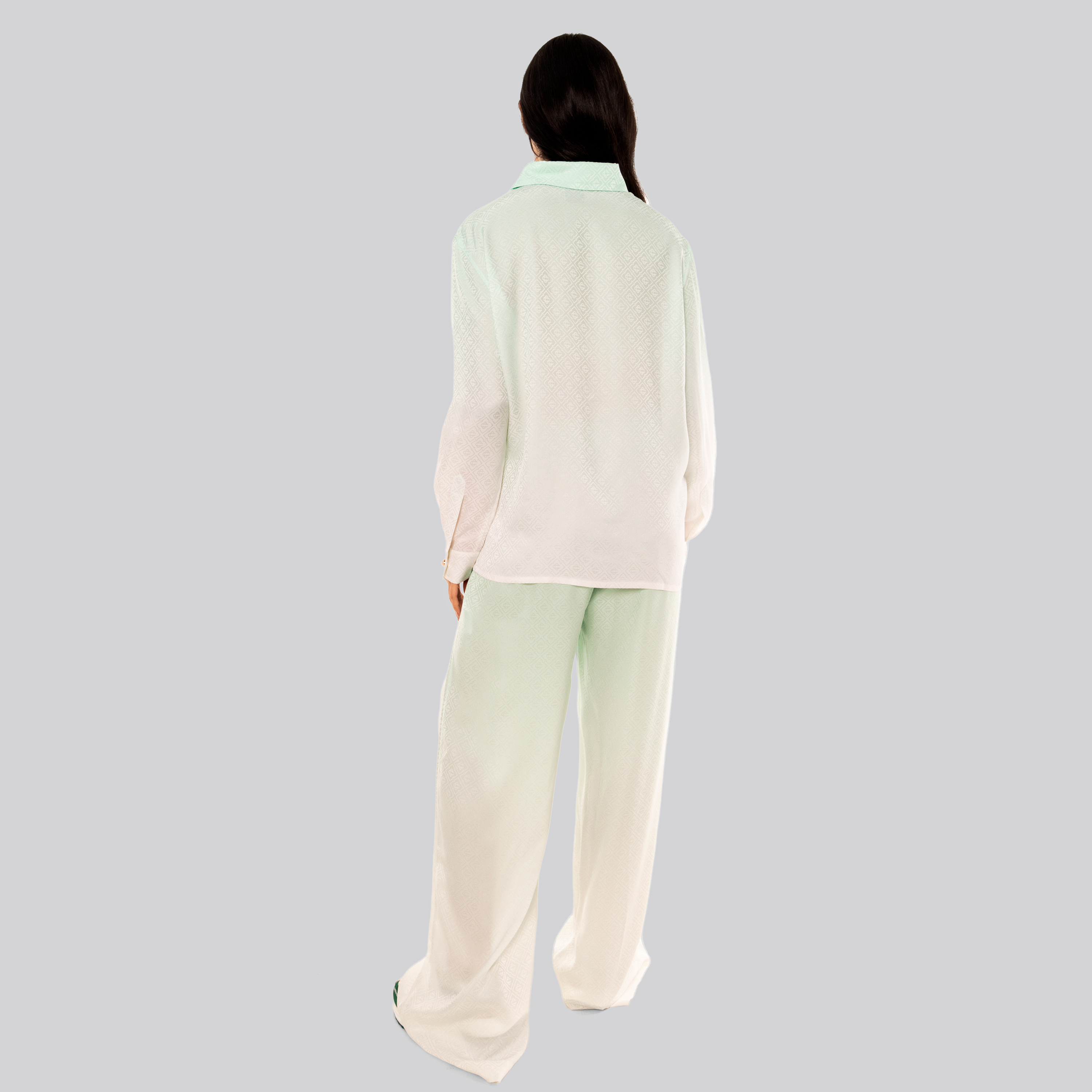 Camisa Blanca Casablanca Gradient
