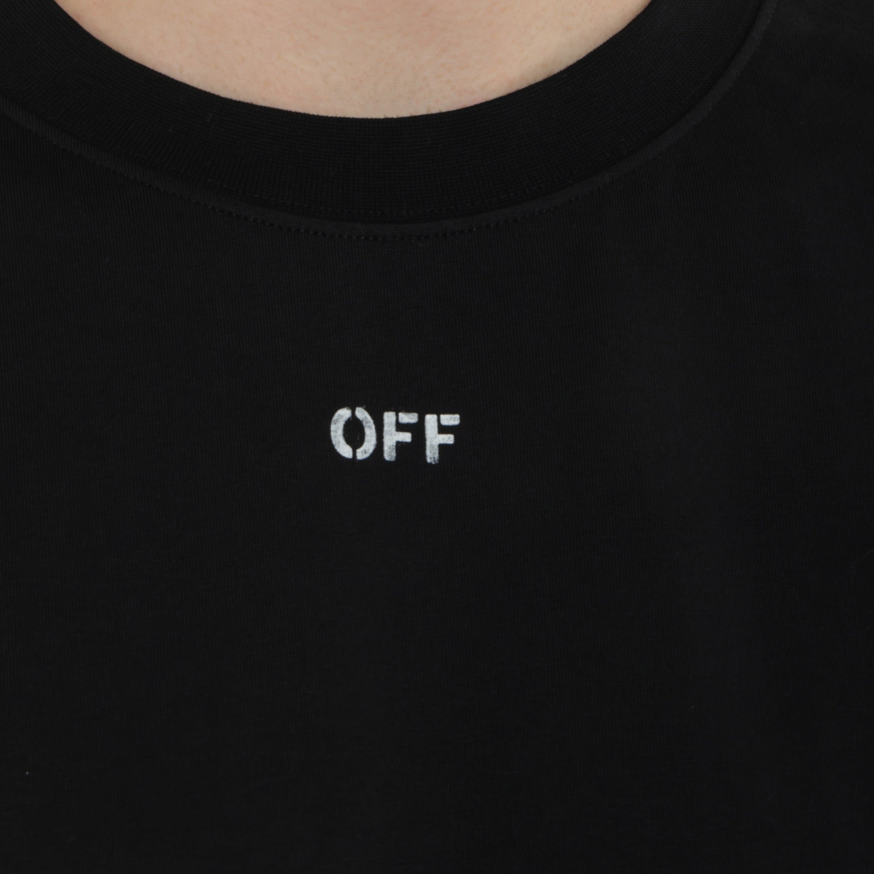 Camiseta Negra Off-White Off Stamp