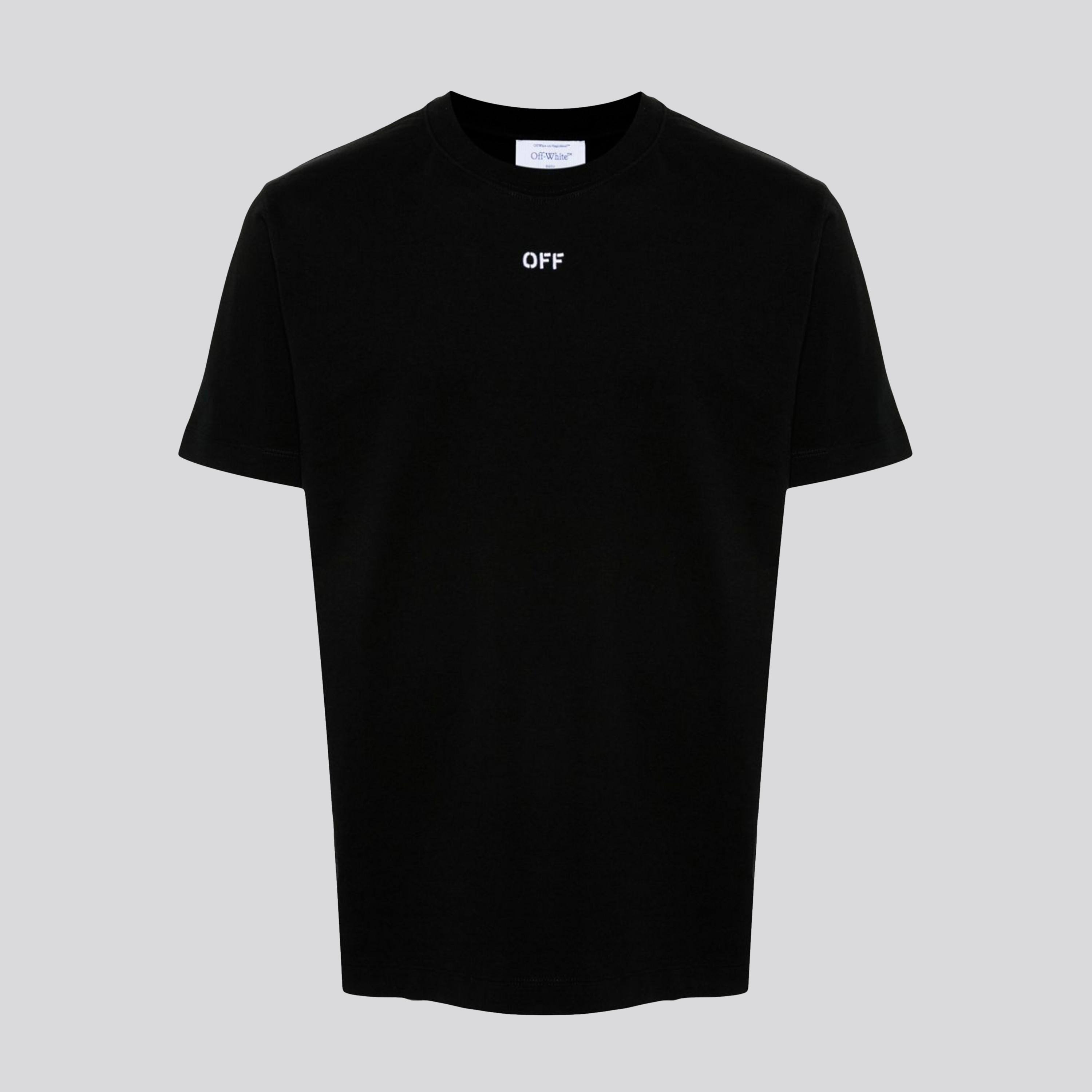 Camiseta Negra Off-White Stitch Arrow