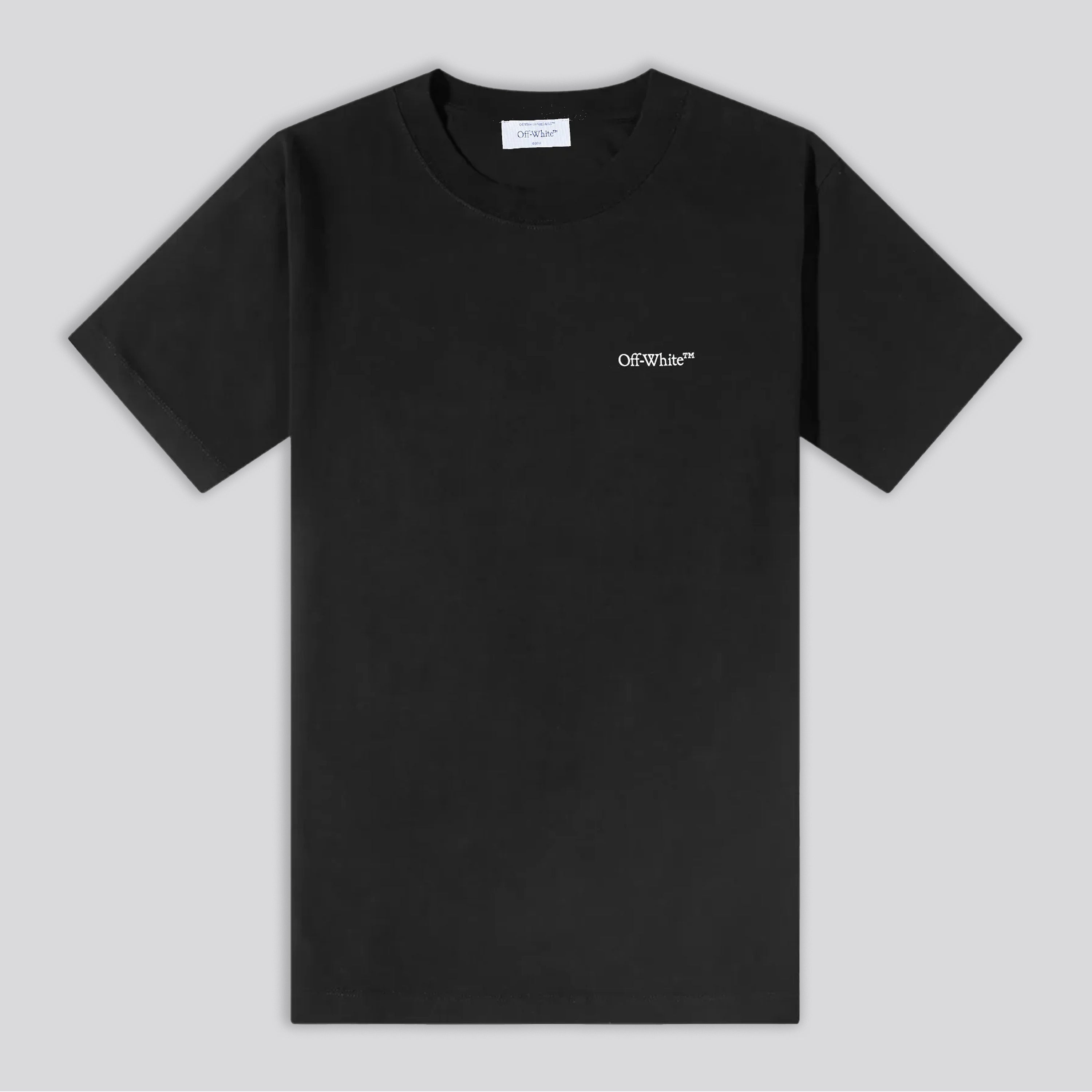 Camiseta Negra Off-White Scratch Arrow