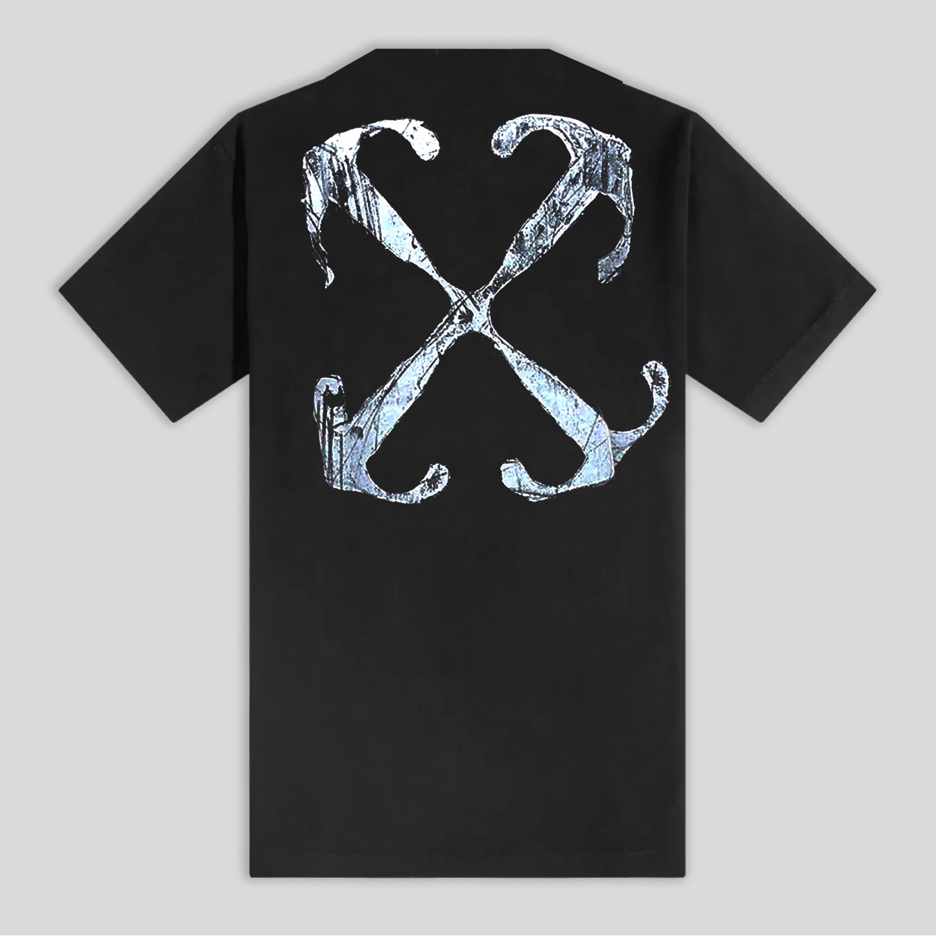 Camiseta Negra Off-White Scratch Arrow