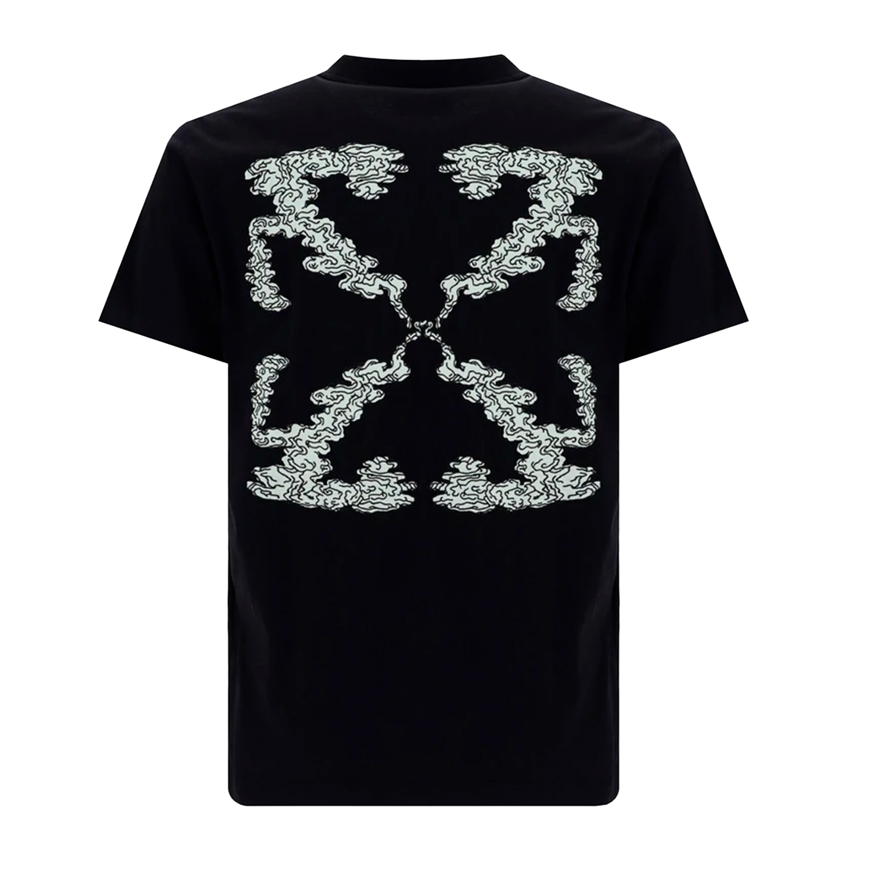 Camiseta Negra Off-White Cloud Arrow