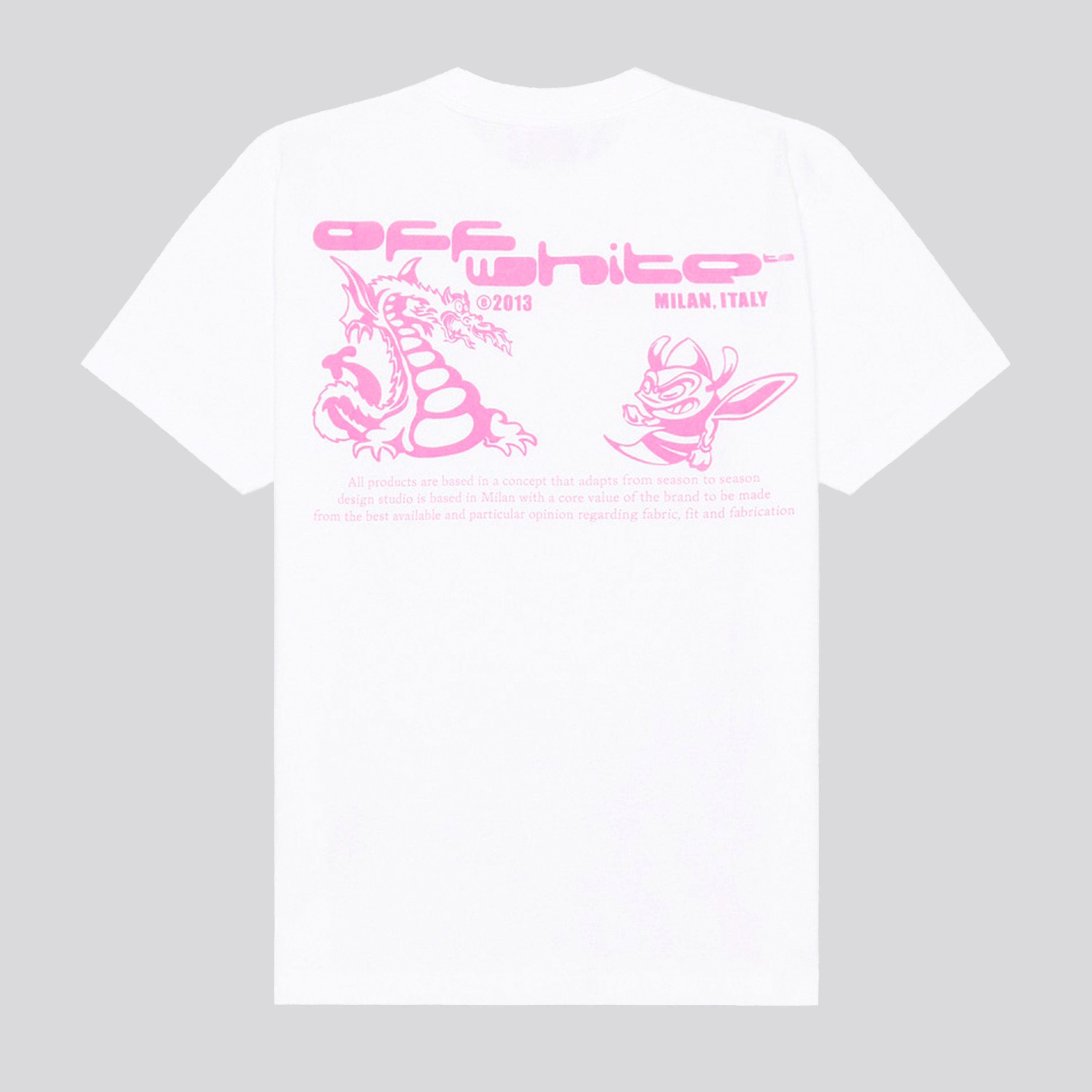 Camiseta Blanca Off-White Dragon Bee