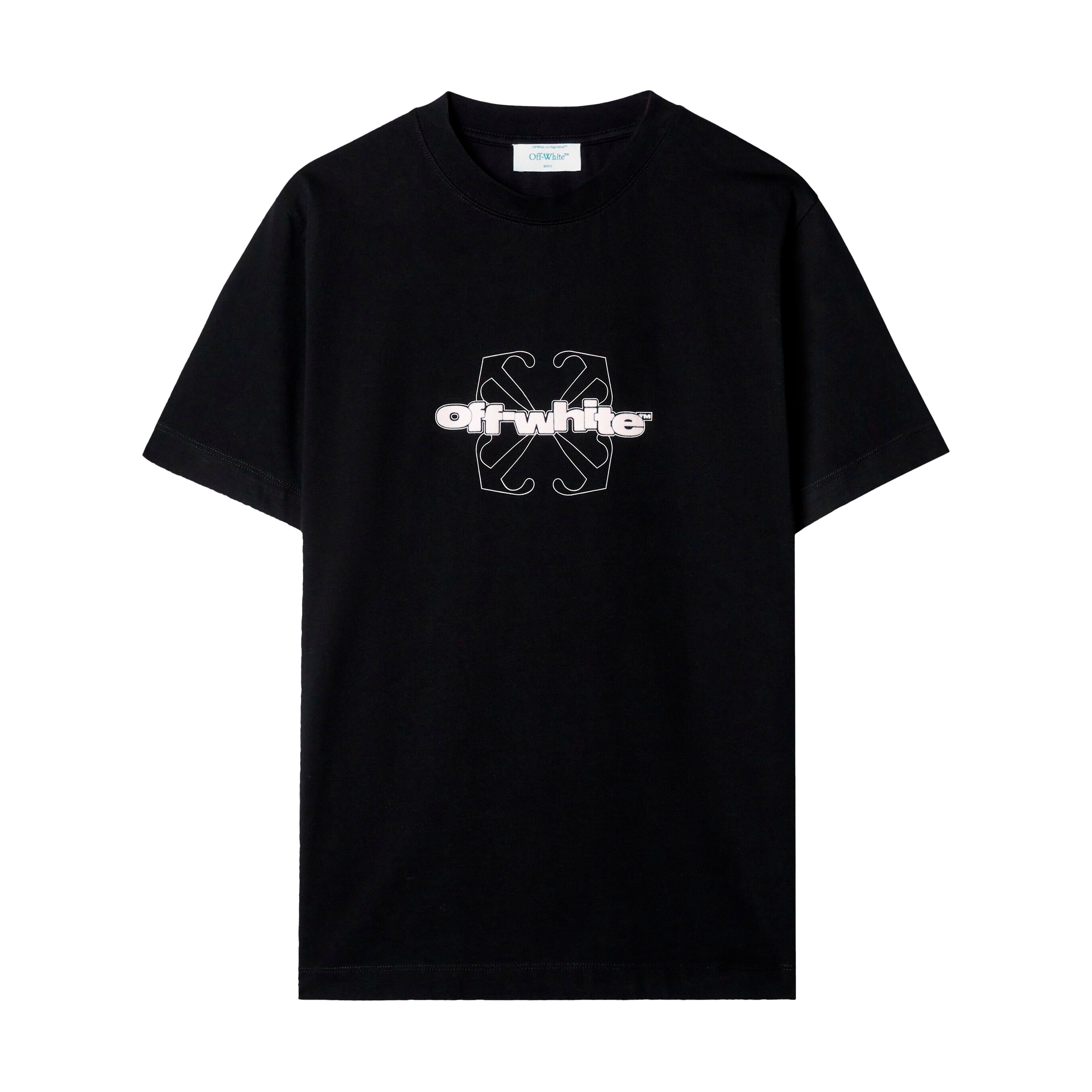 Camiseta Negra Off-White Flock Arrow