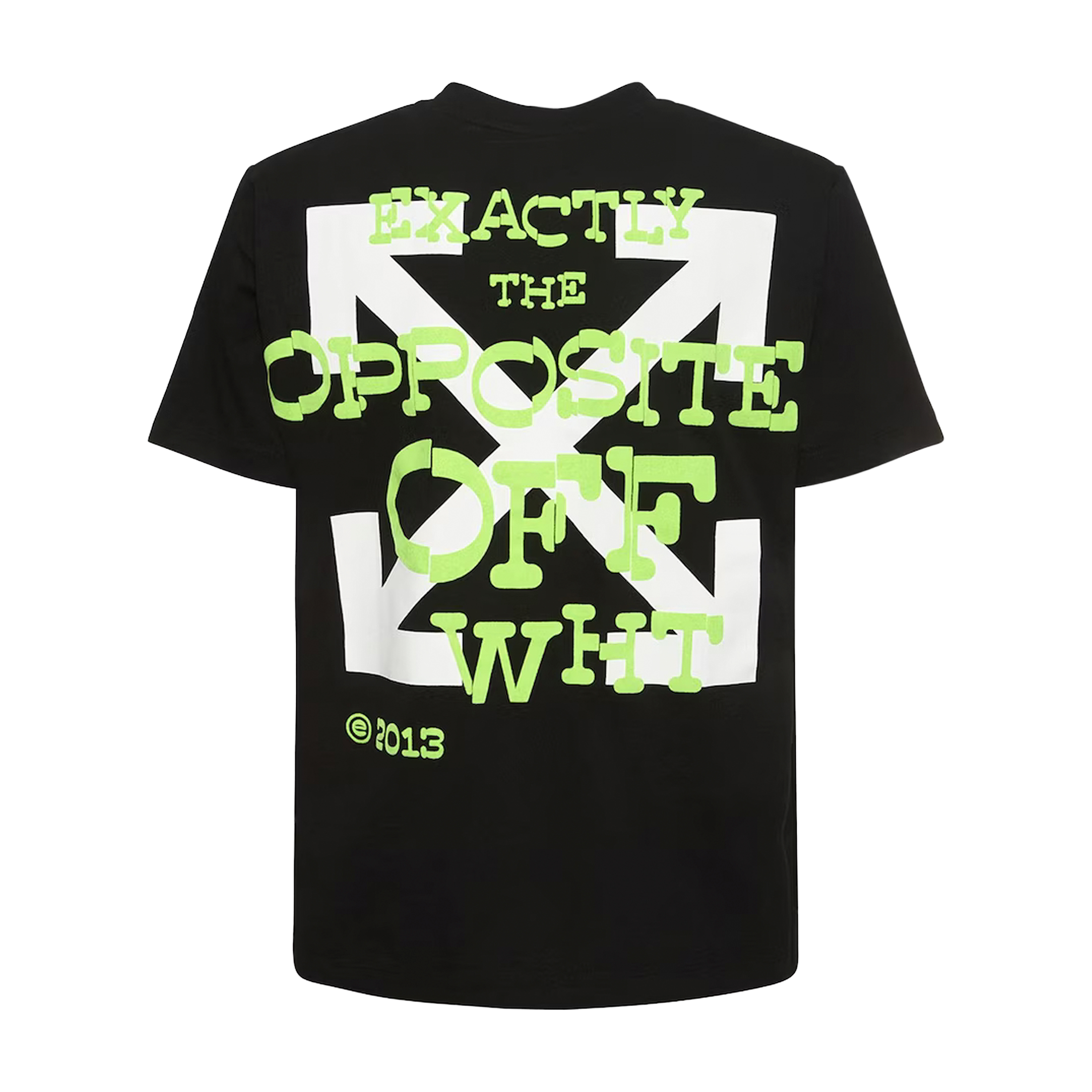 Camiseta Negra Off-White Opposite Arrow
