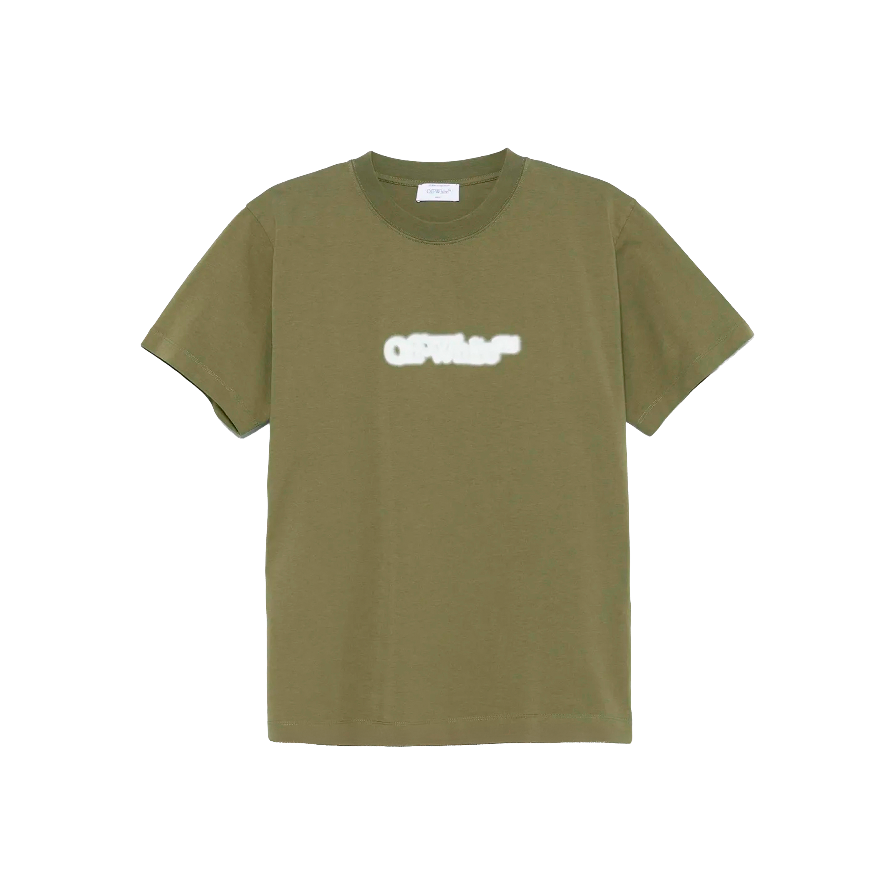 Camiseta Verde Off-White Spray Arrow