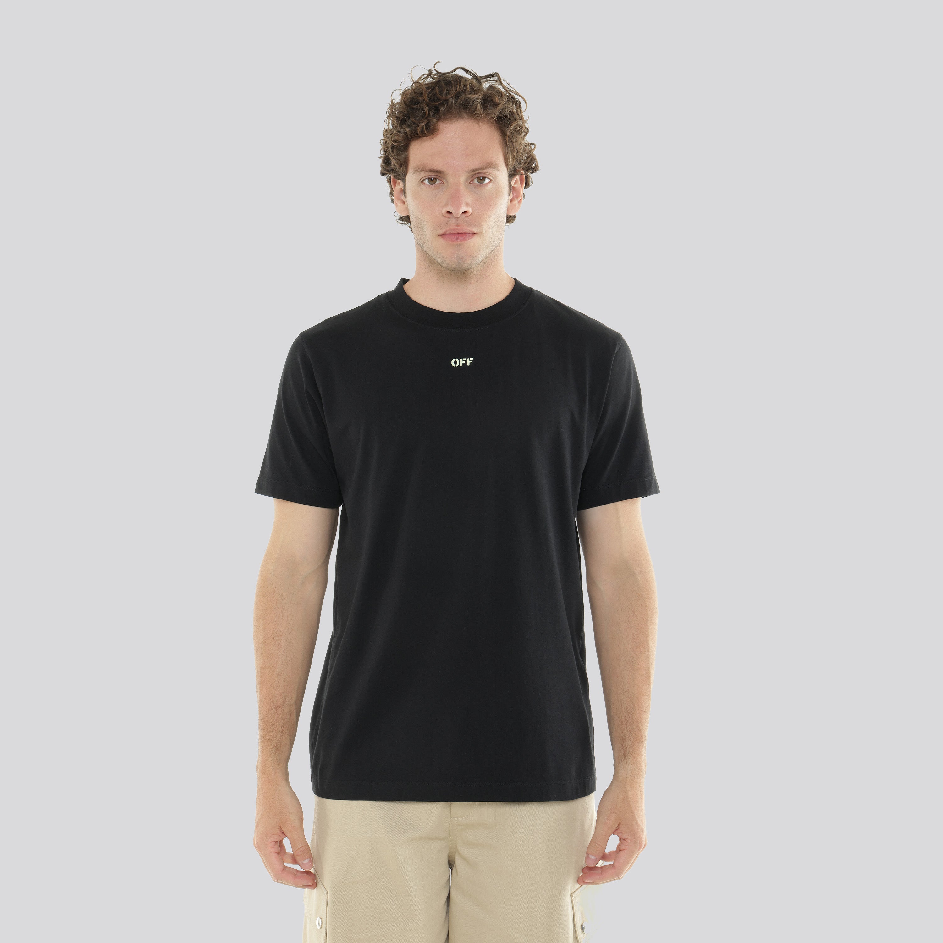 Camiseta Negra Off White Croco Arrow