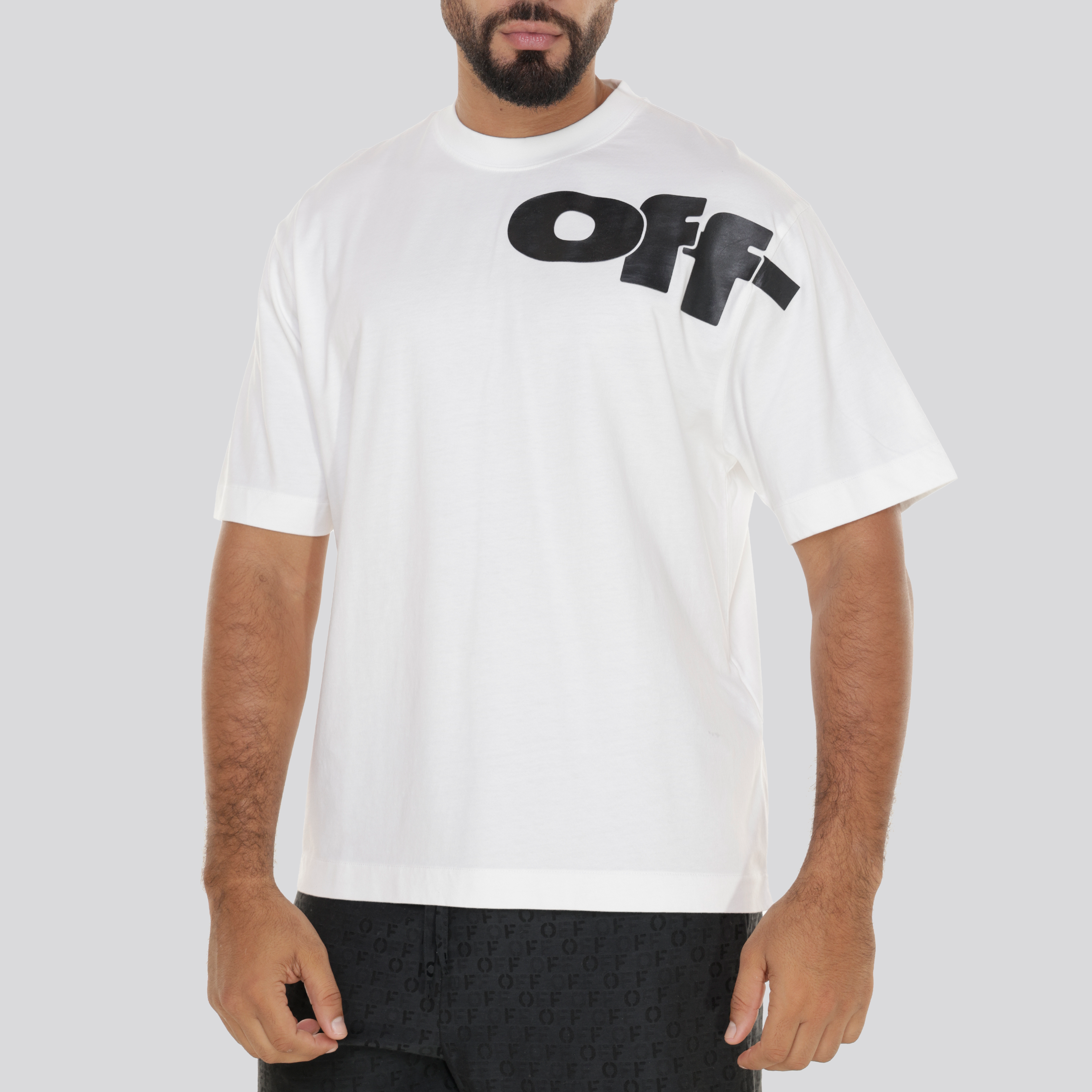 Camiseta Blanca Off-White Shared Logo