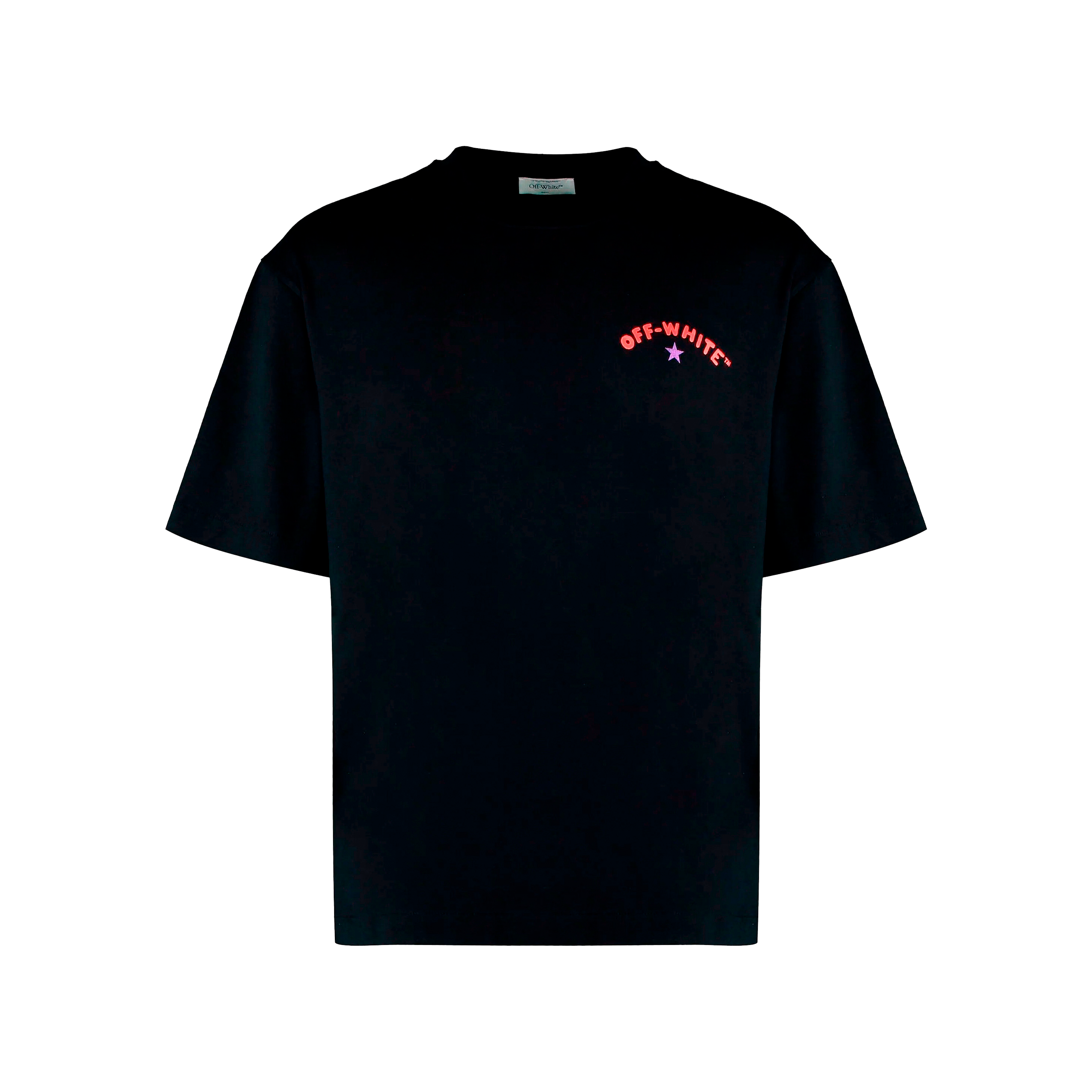 Camiseta Negra Off-White Star Arrow Skate