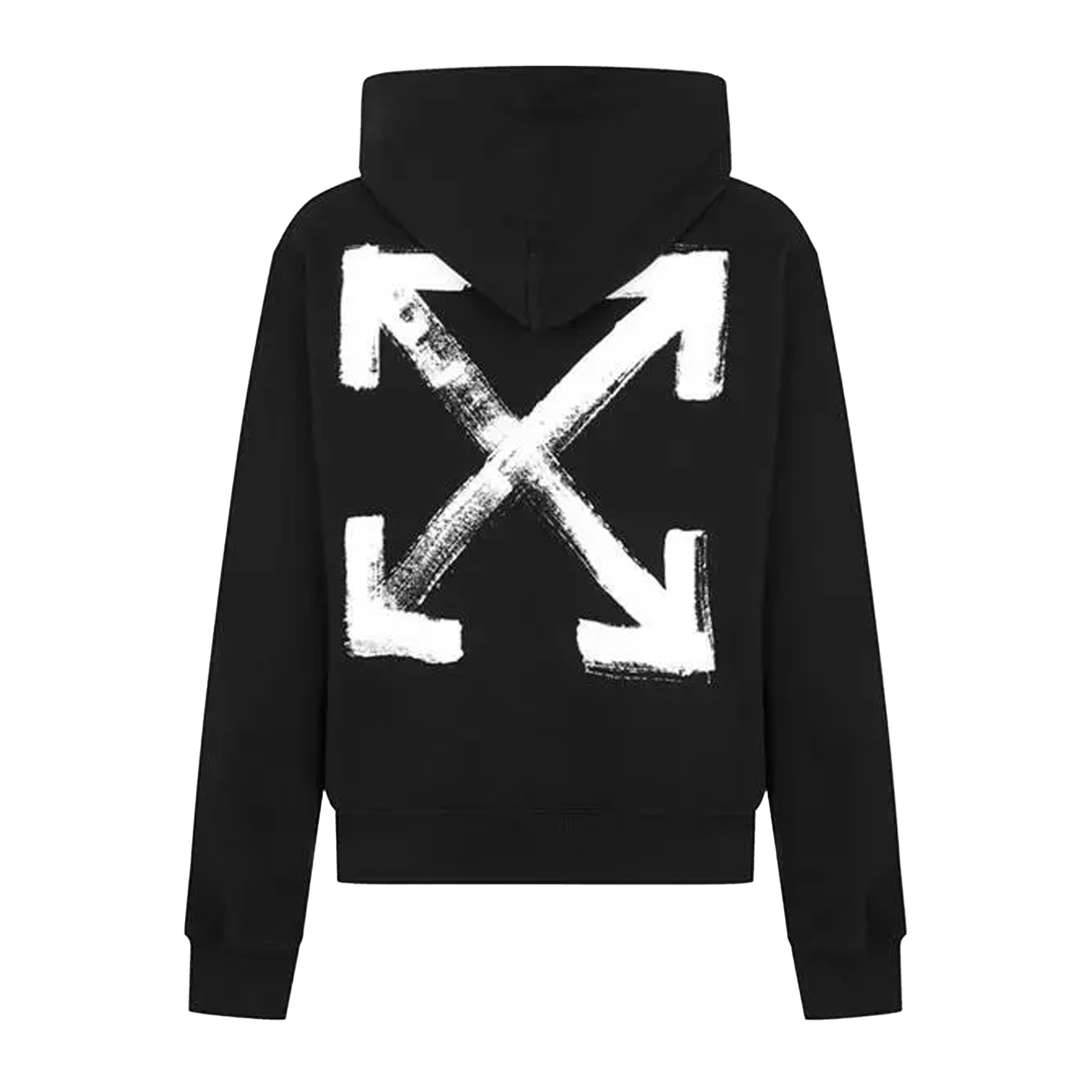 Hoodie Negro Off-White Painted Arrows