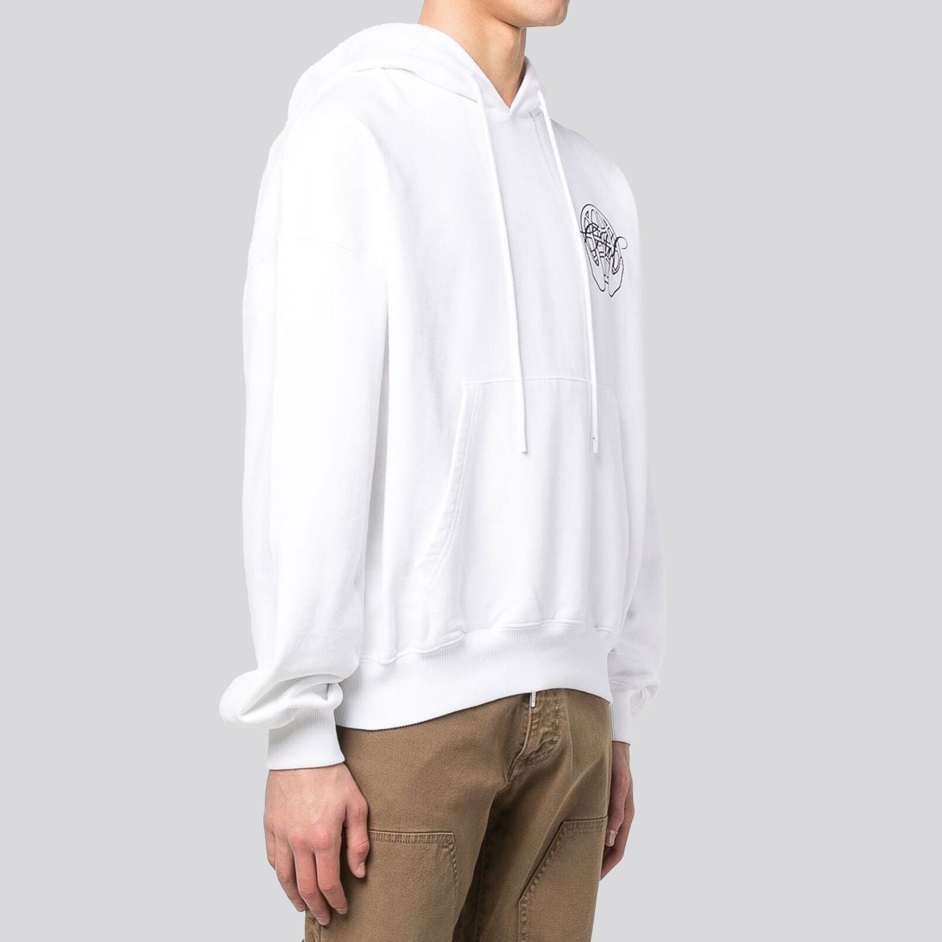 Buzo Blanco Off-White Hand Arrow