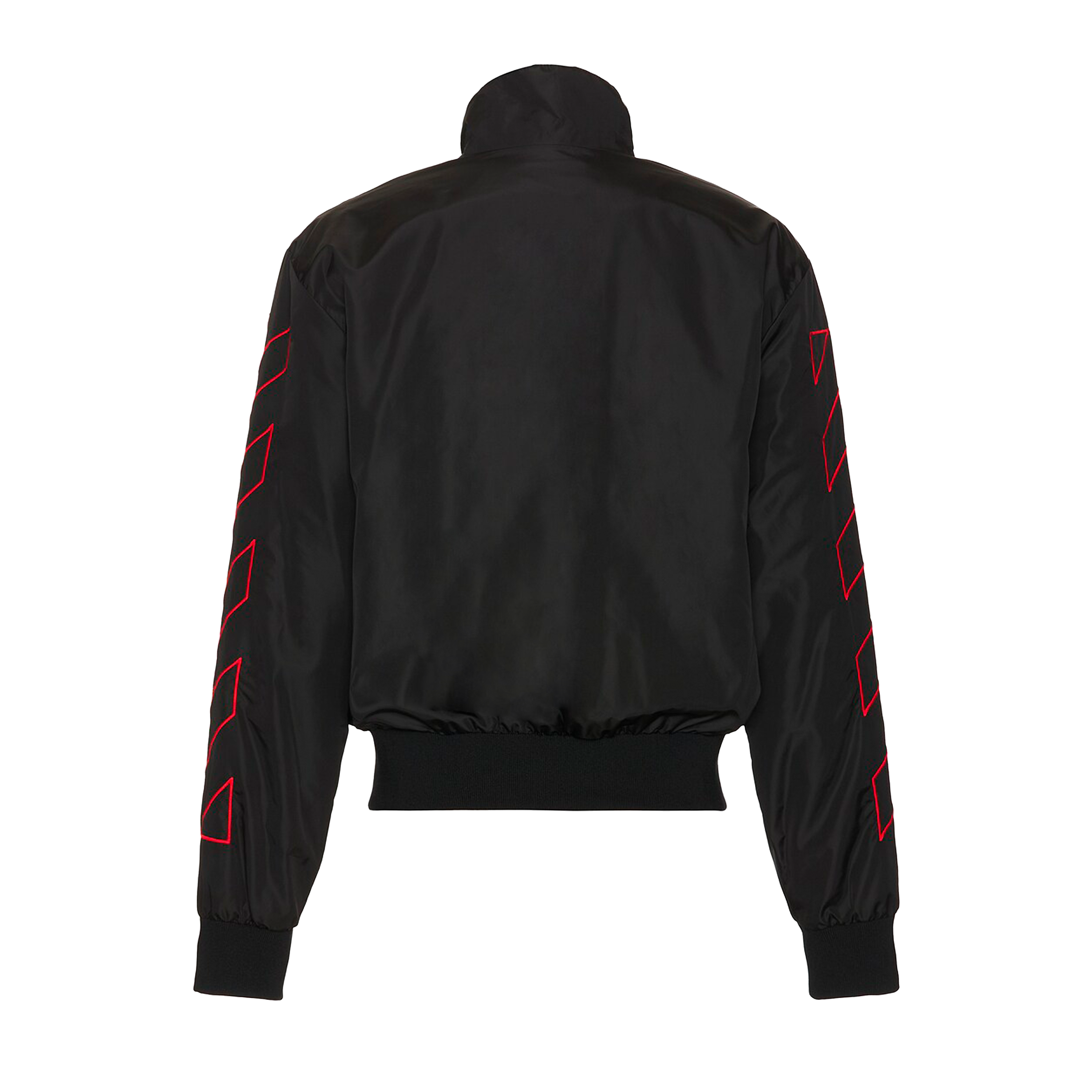 Chaqueta Negra Off-White Outl Diag Nylon