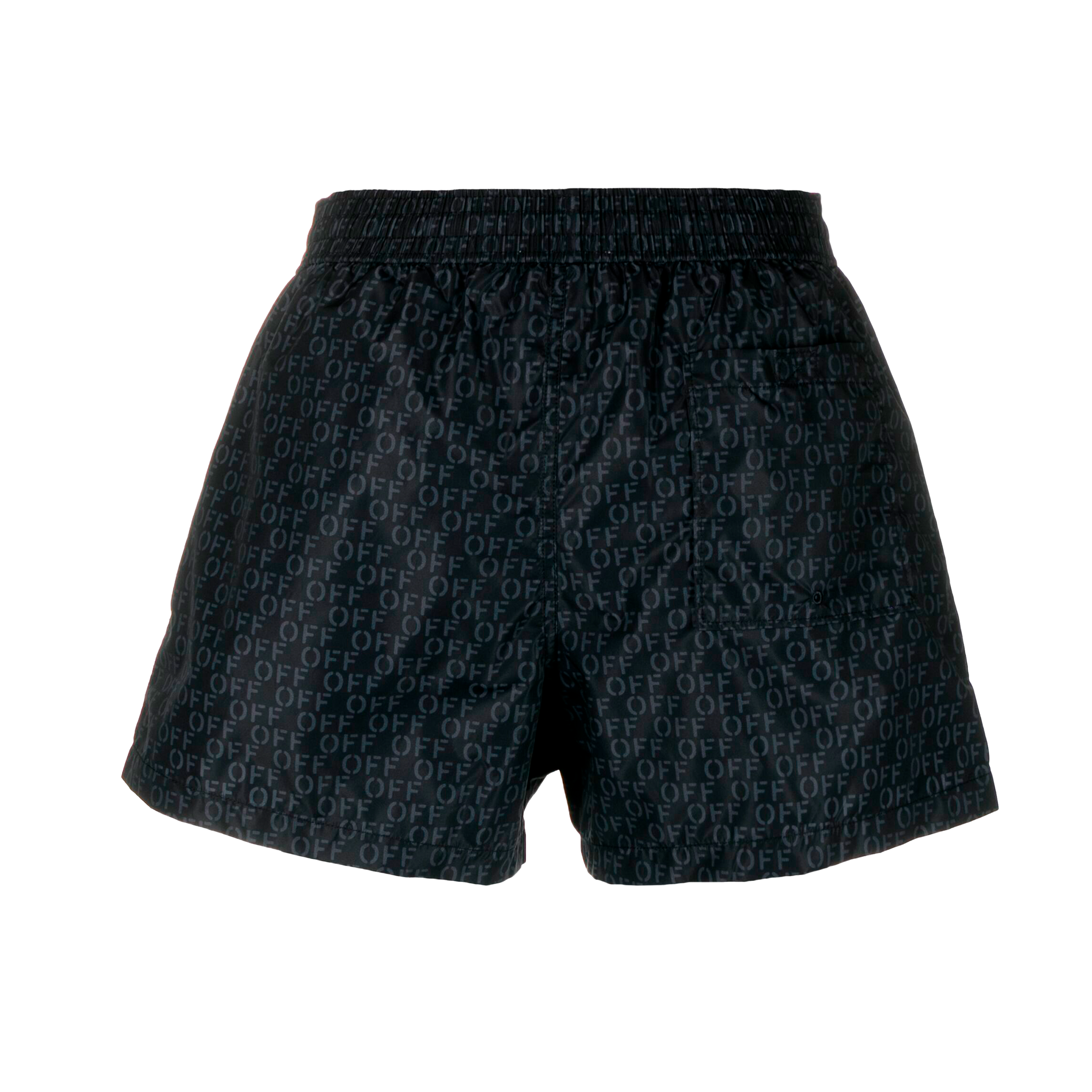 Pantaloneta Negro Off-White Monogram