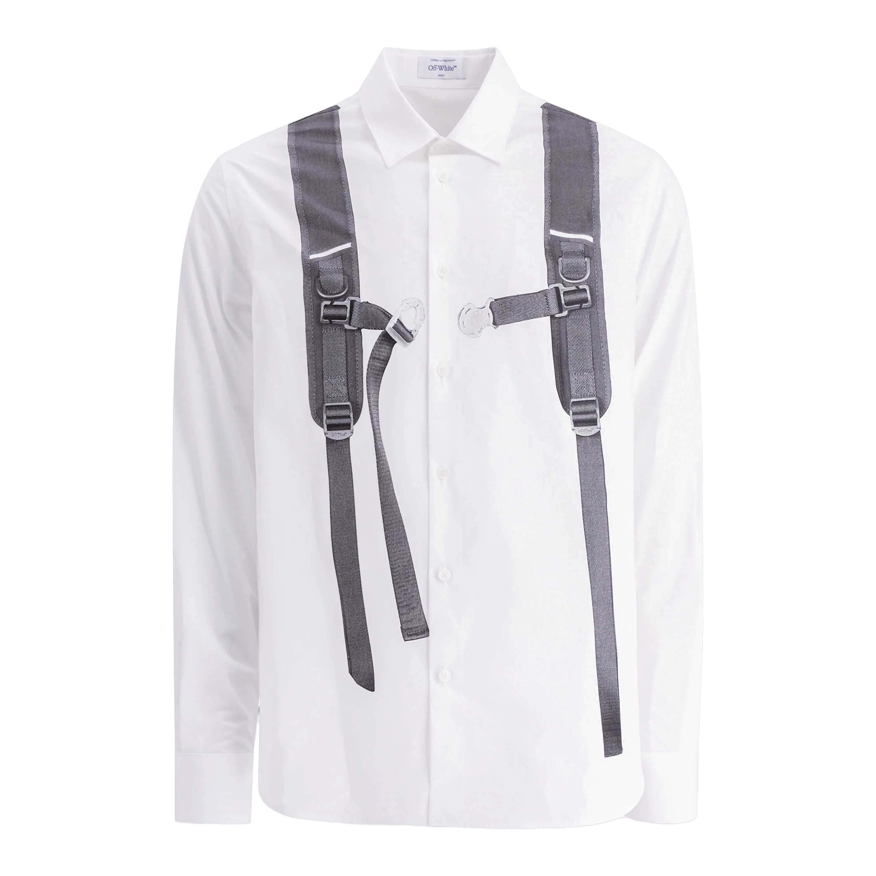 Camisa Blanca Off-White Backpack Skate