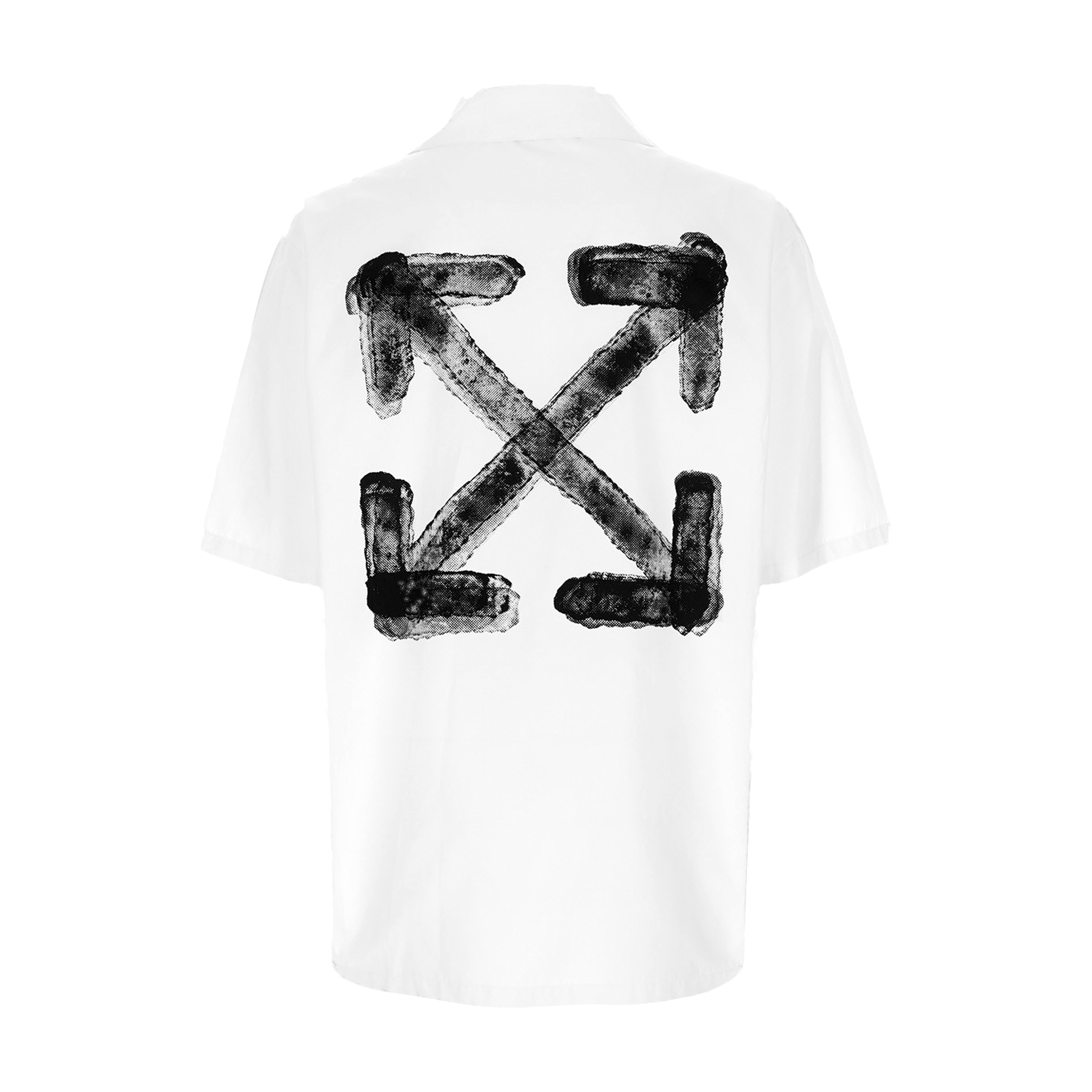 Camisa Blanca Off-White Spray Arrow