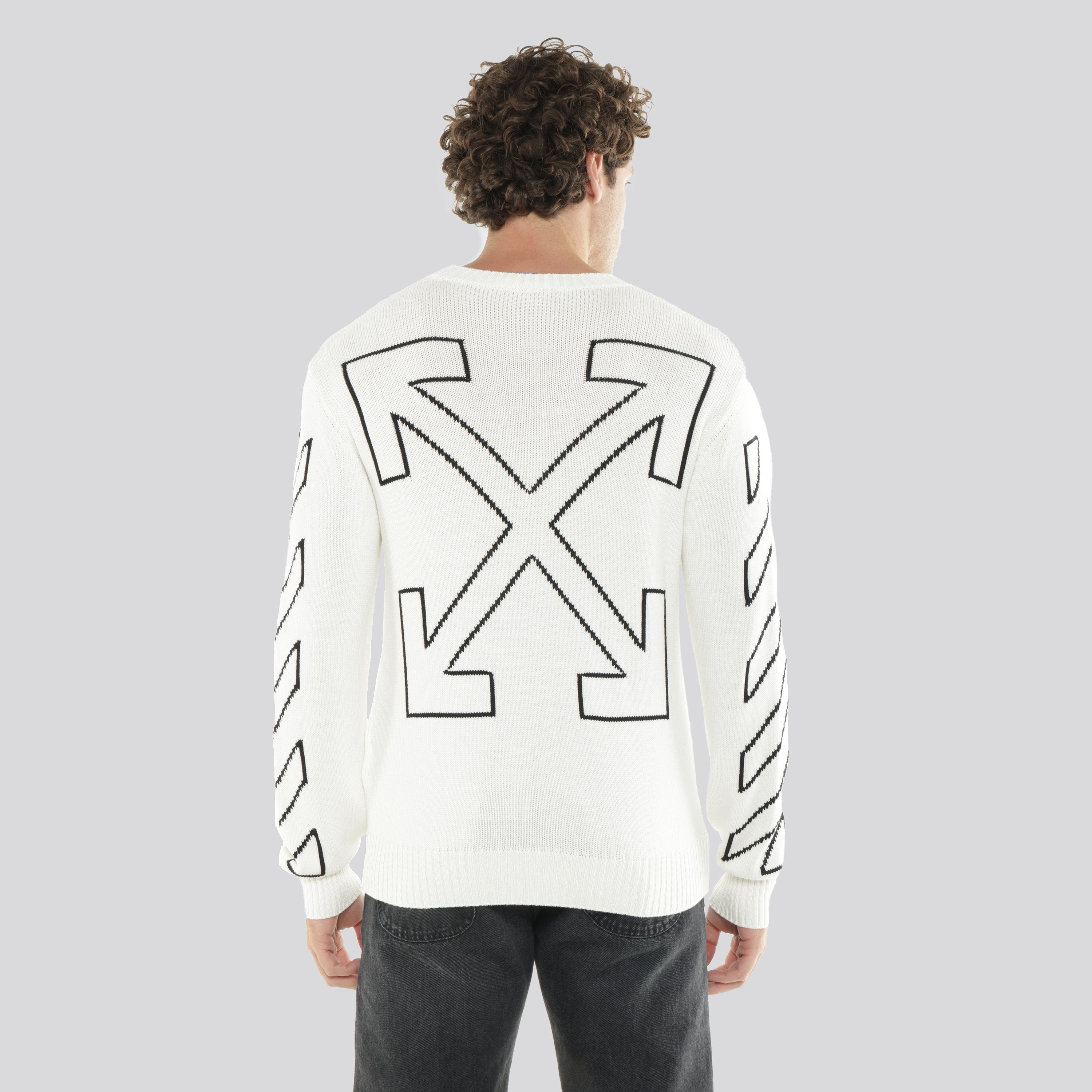 Buzo Blanco Off White Diag Outline