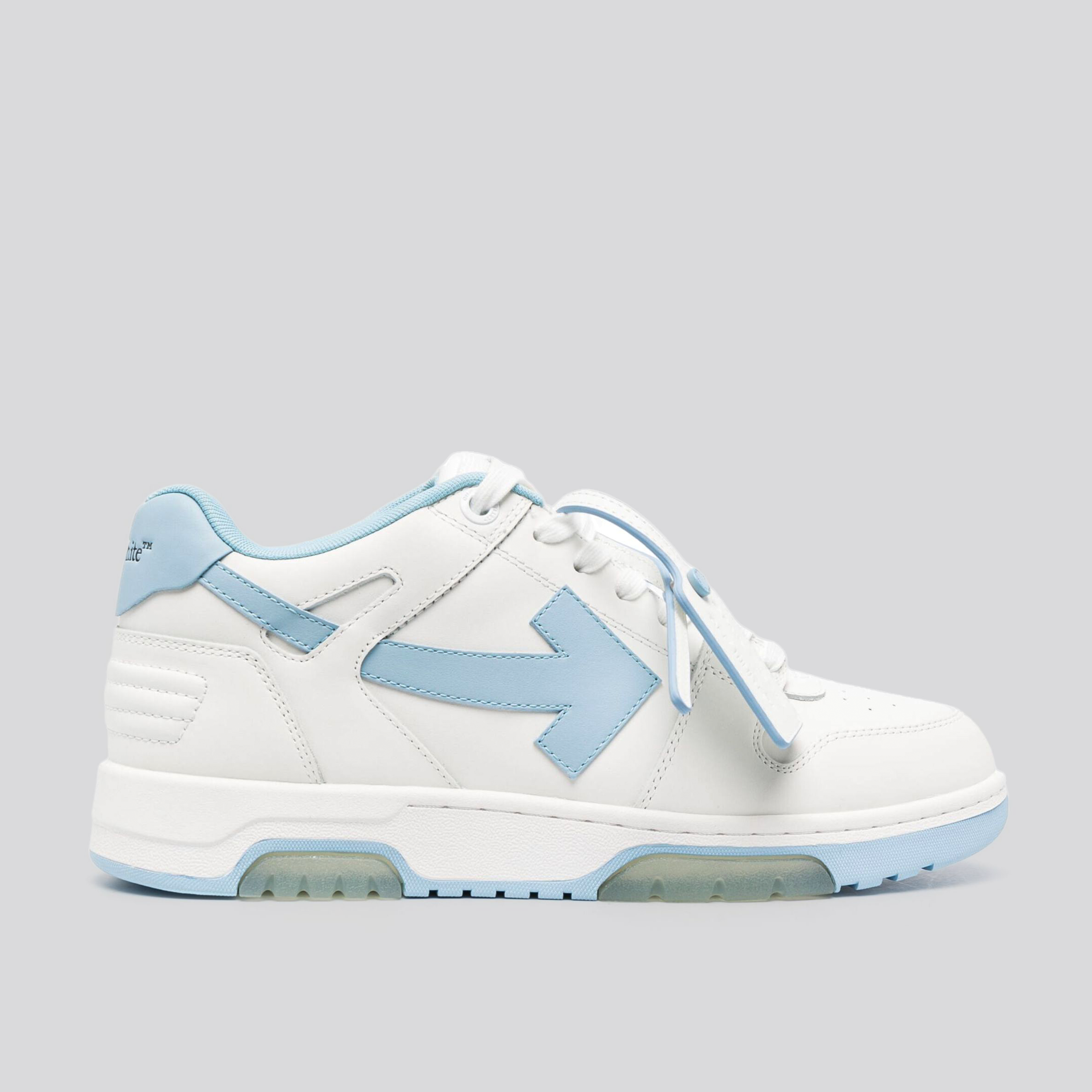 Sneakers Blanco Celeste Off-White "OOO"