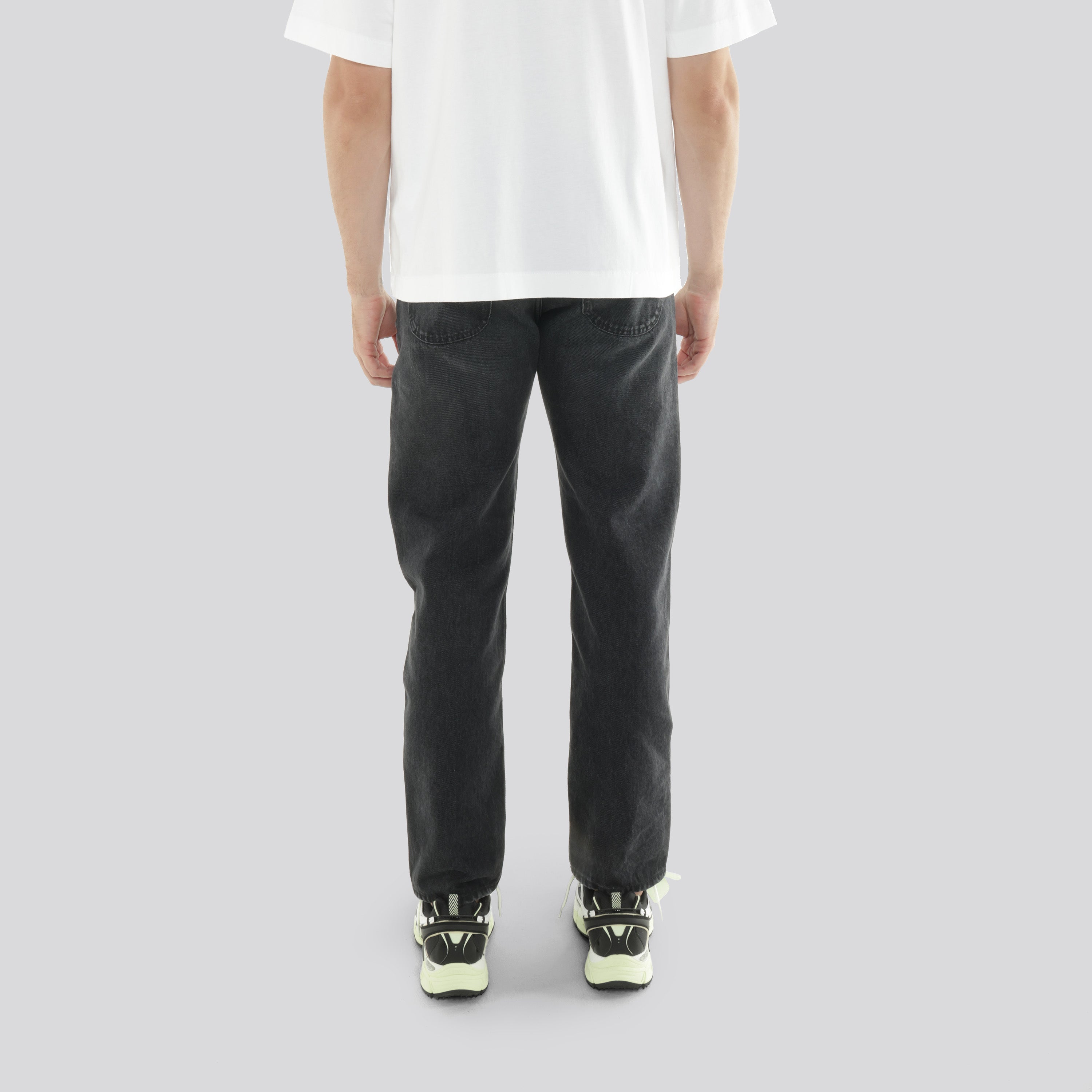 Jeans Negro Off-White Arrow Tapered