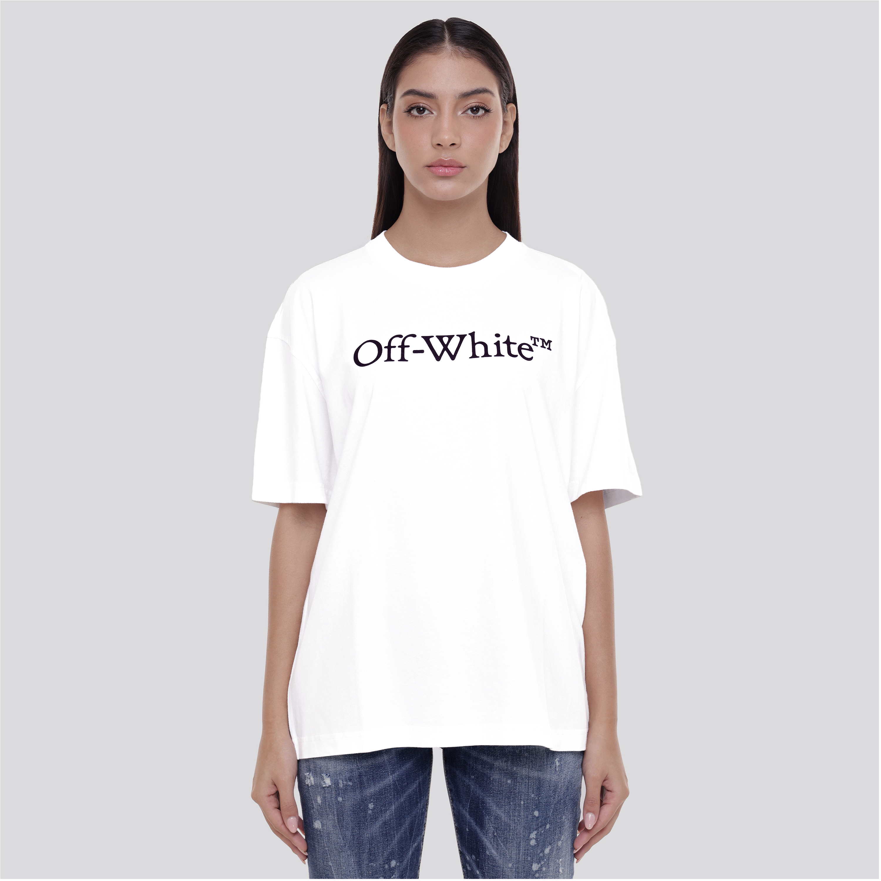 Camiseta Blanca Off-White Big Logo