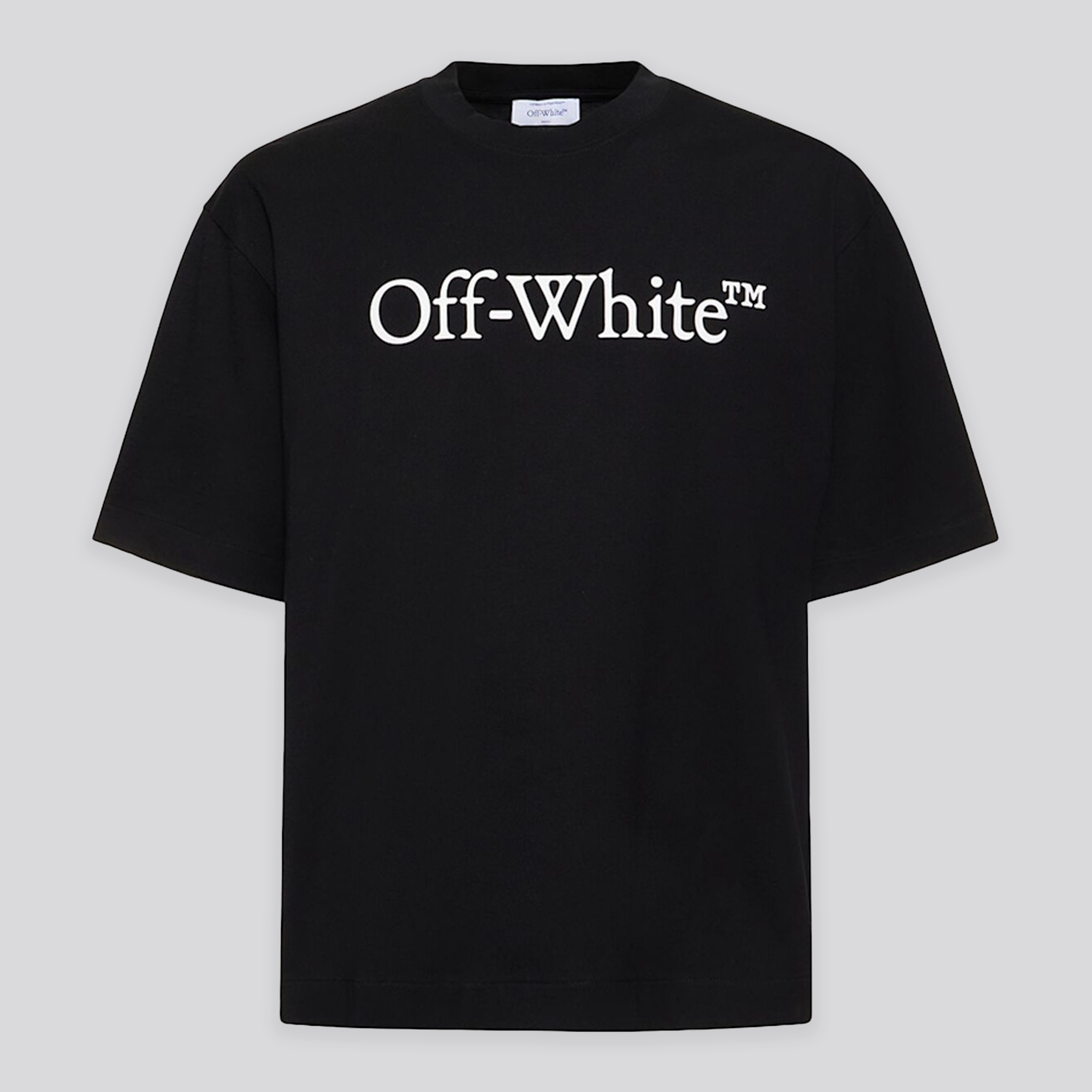 Camiseta Negra Off-White Big Logo