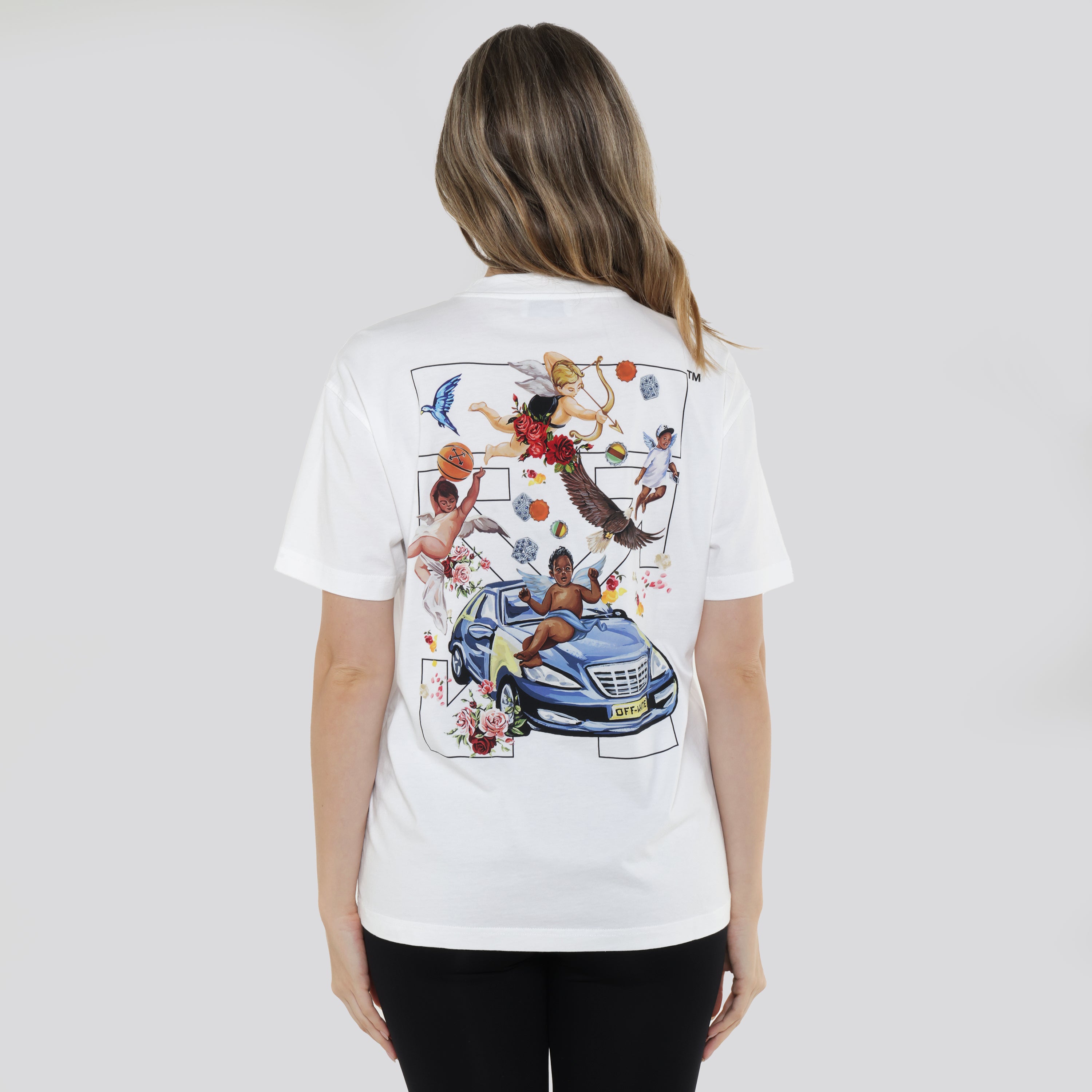 Camiseta Blanca Off White Fresco Arrow