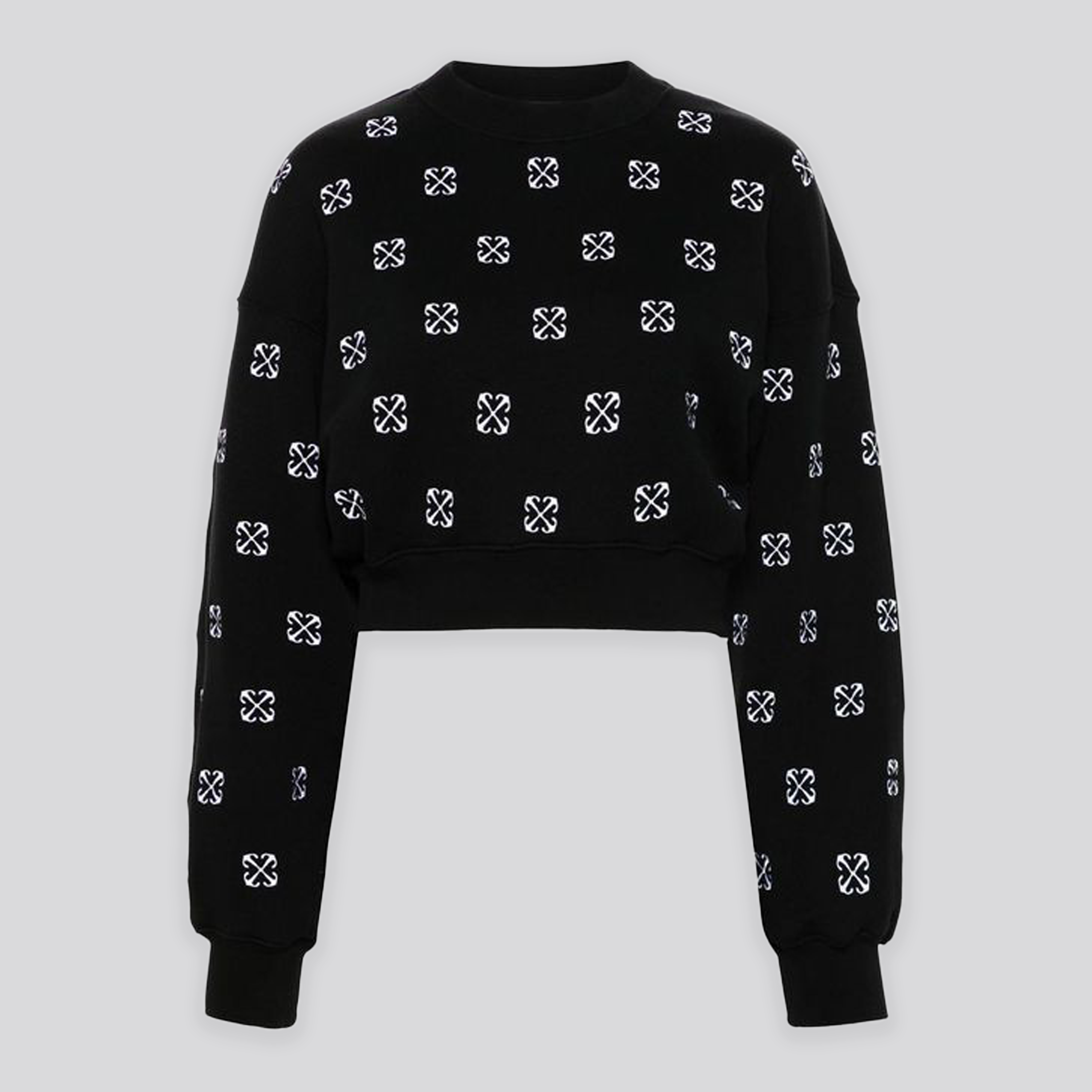 Buzo Negro Off-White Embroidered Little Arrow