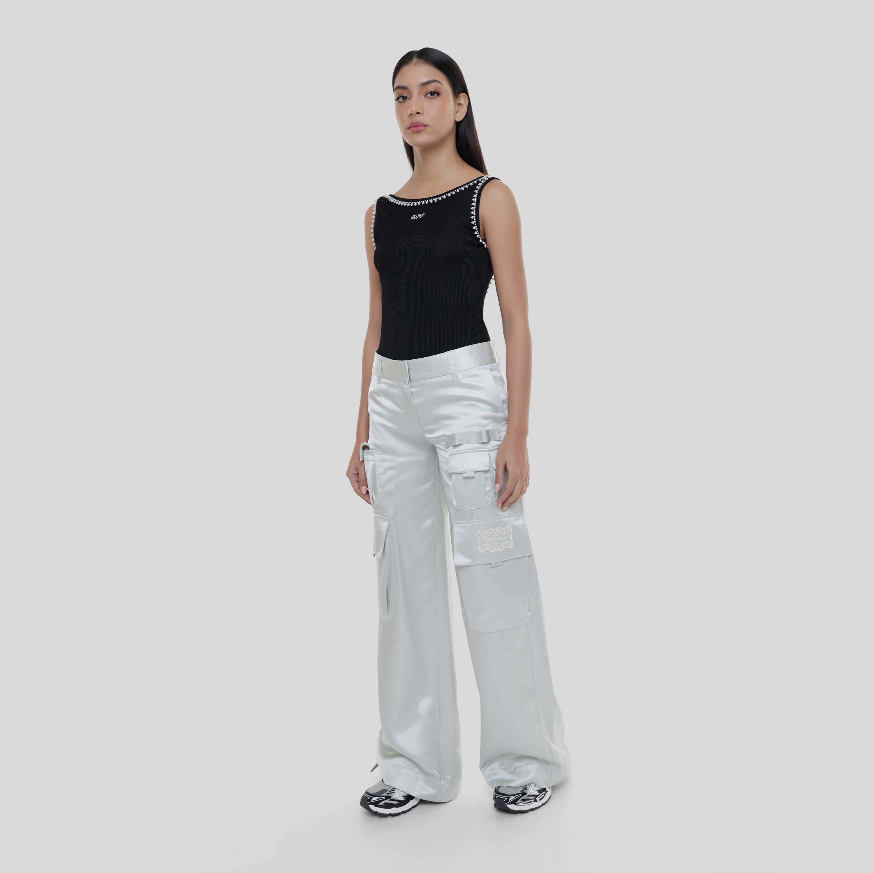 Pantalón Verde Off-White Cargo