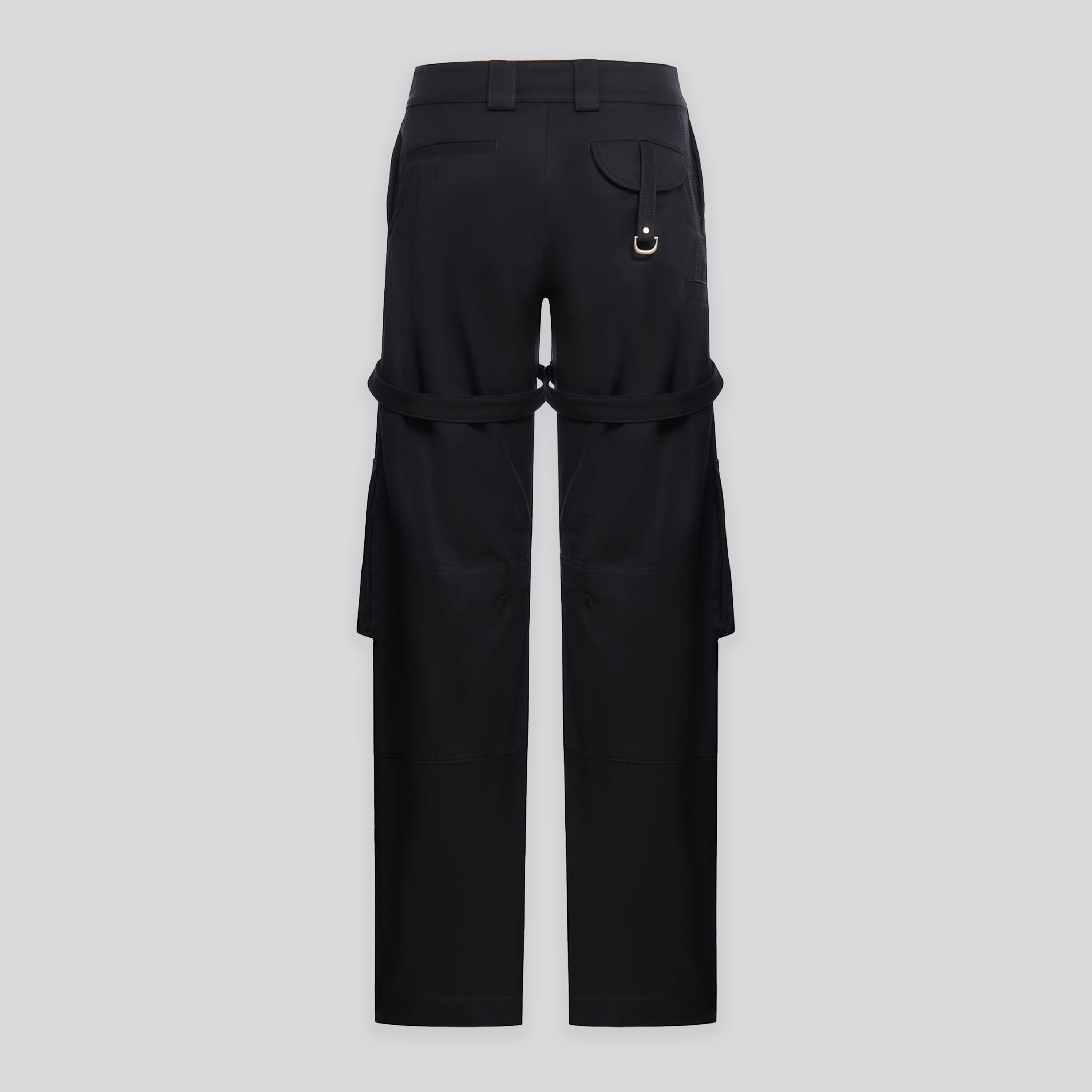 Pantalón Negro Off-White Pocket Over