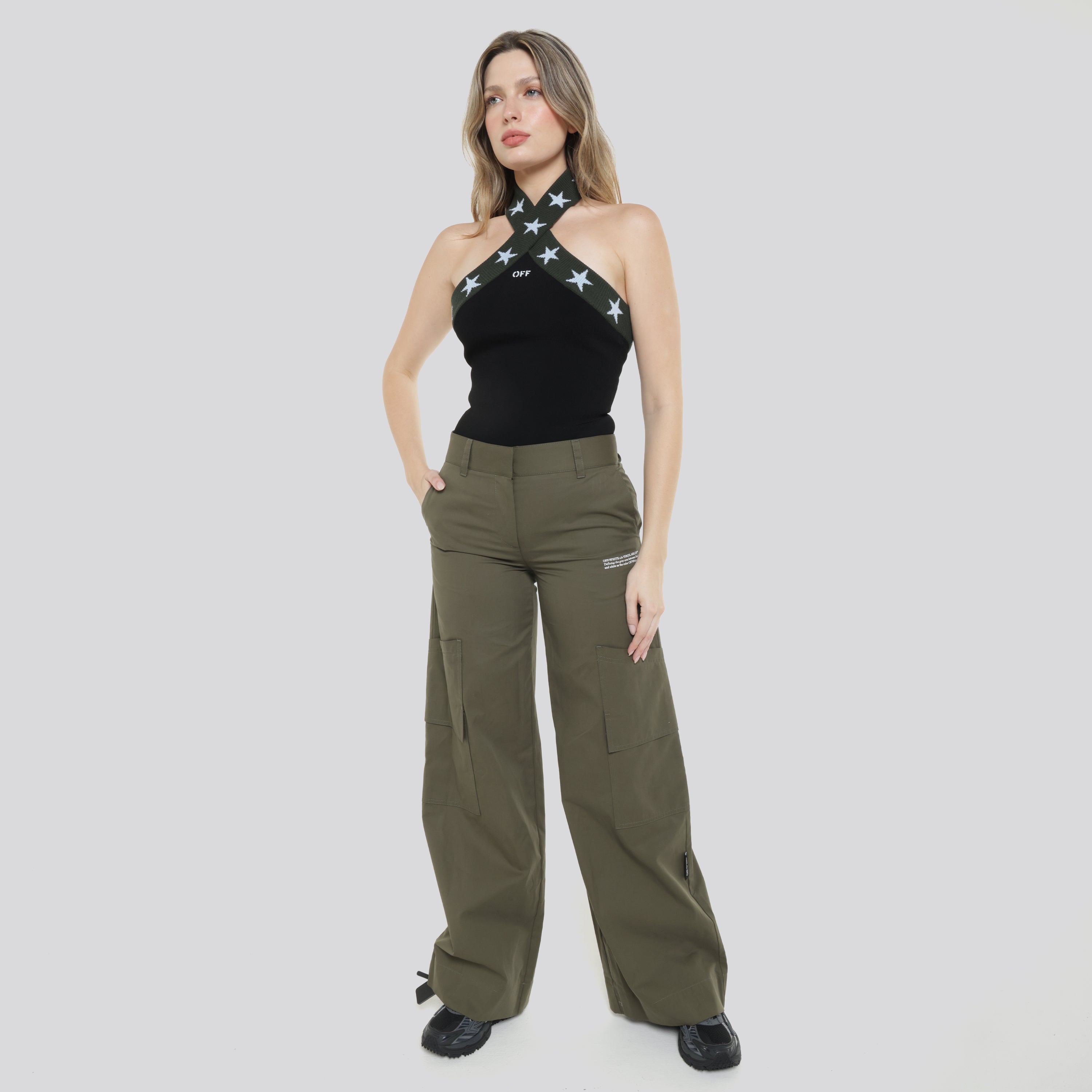 Pantalón Verde Off-White Toybox