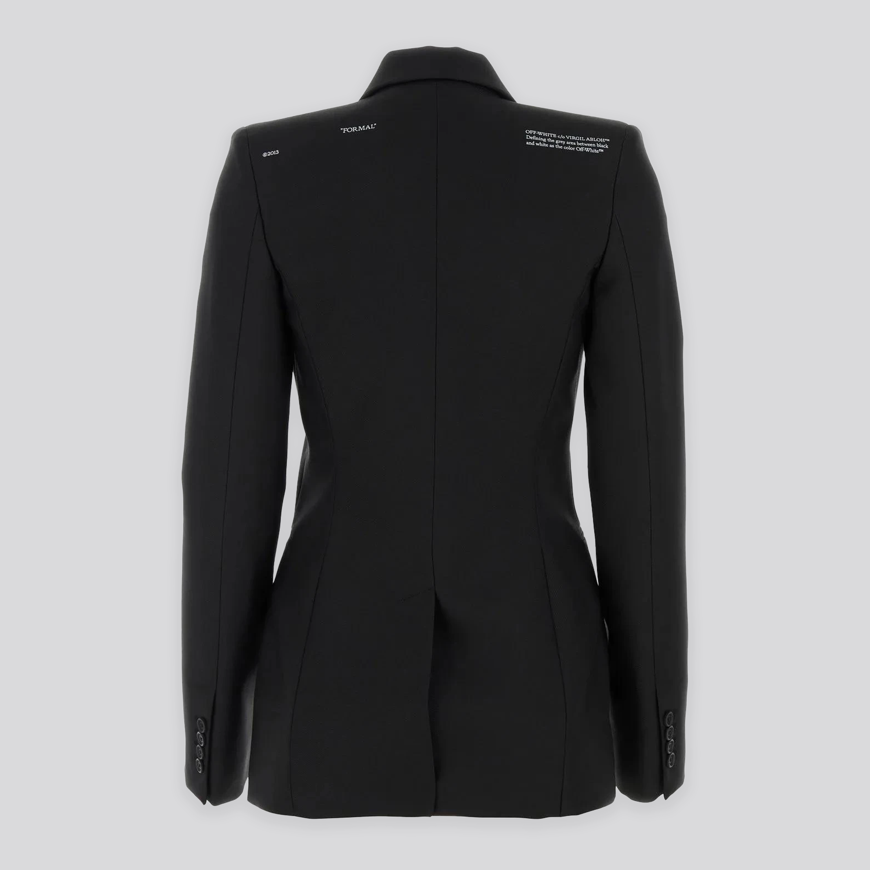 Blazer Negro Off-White Corporate