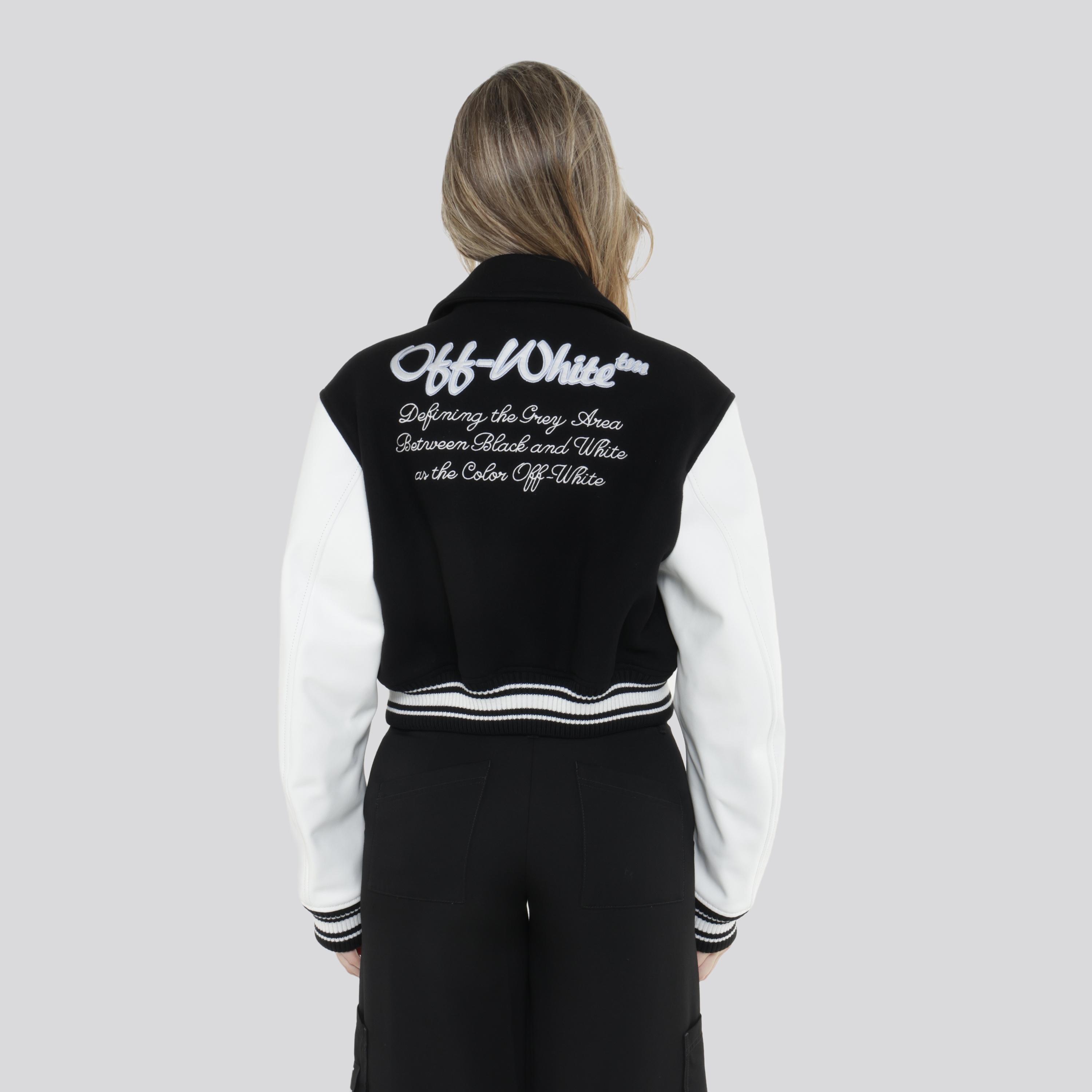 Chaqueta Negra Off-White Wo