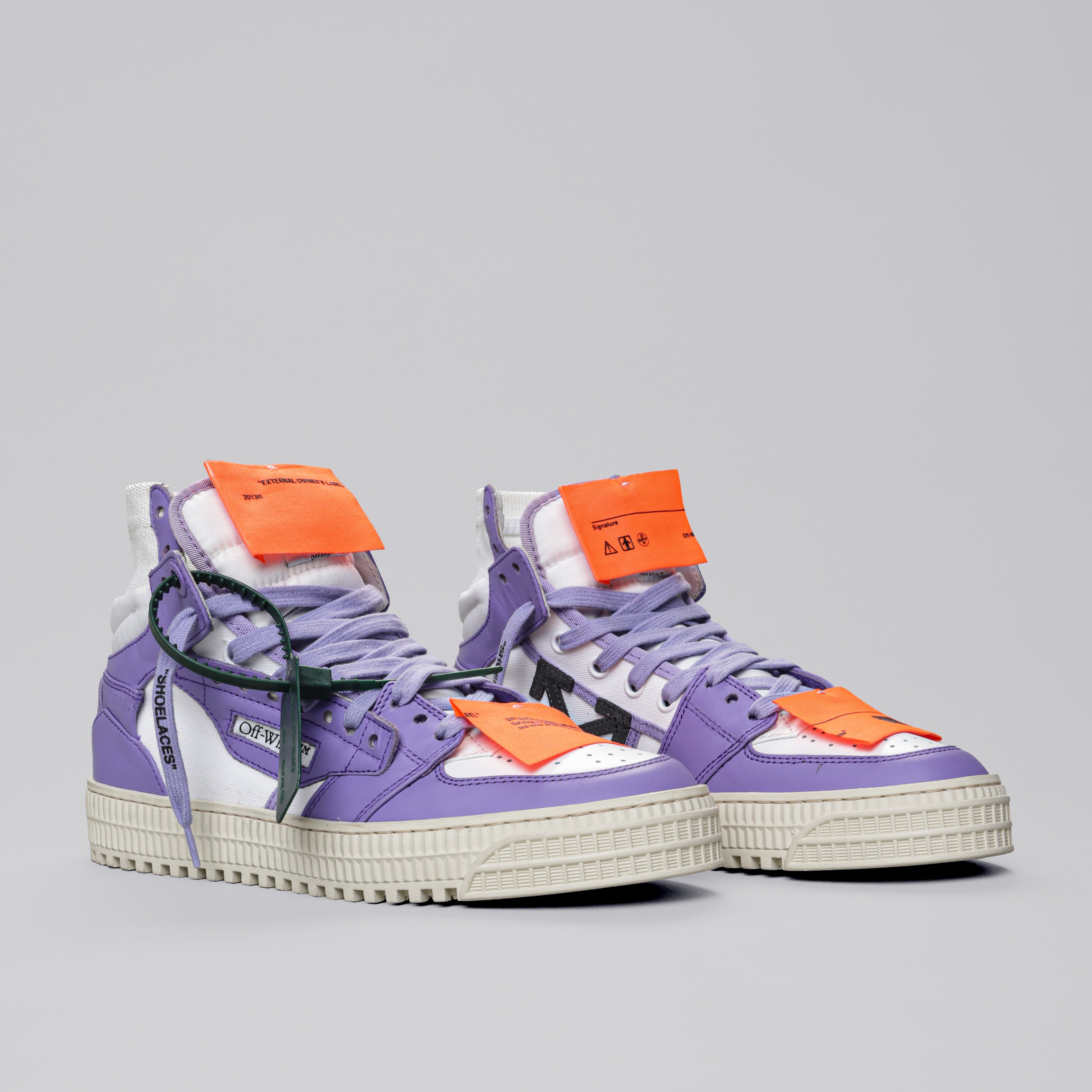 Sneakers High Top Purple Off-White 3.0 Off Court