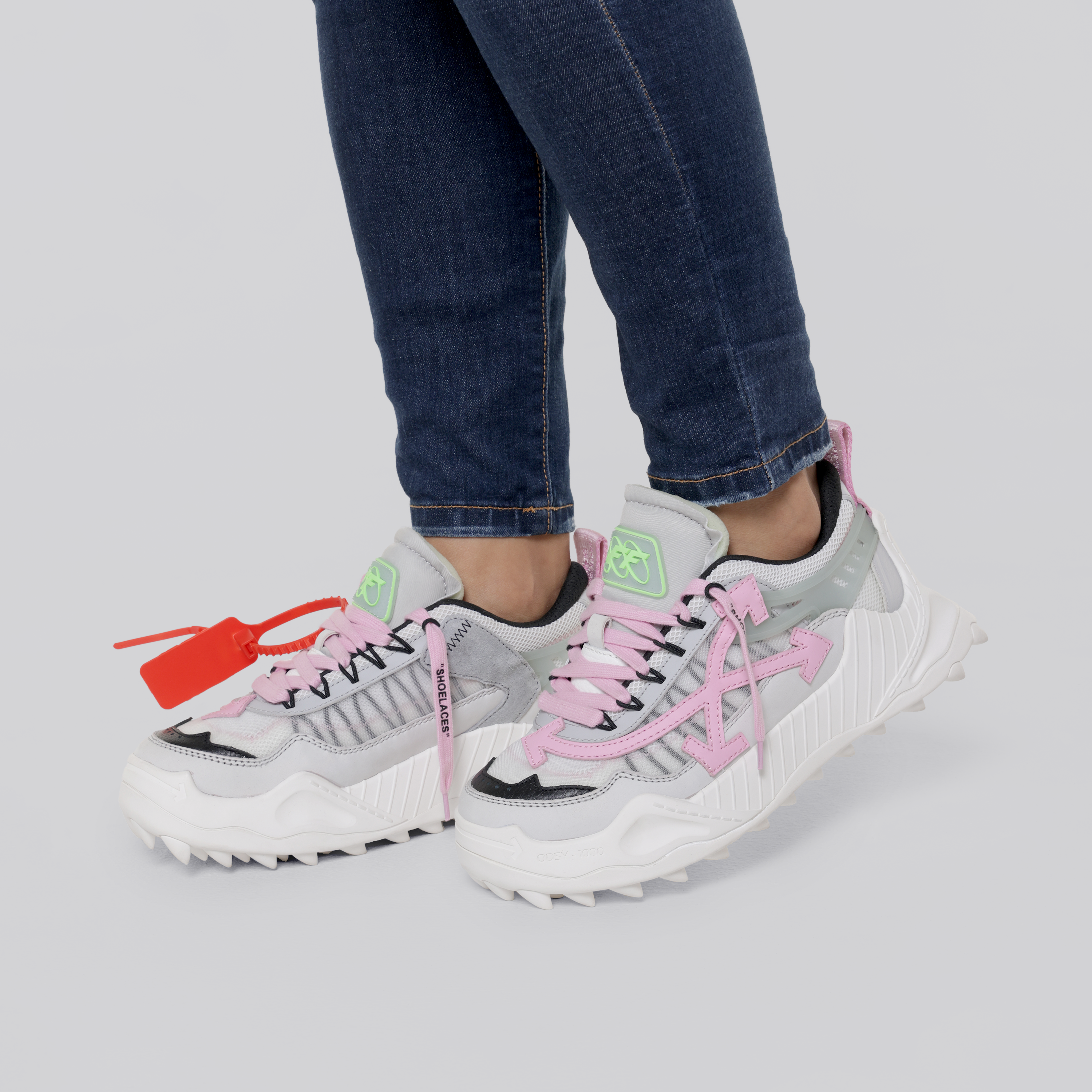 Sneakers Blanco Rosa Blanco Odsy 1000