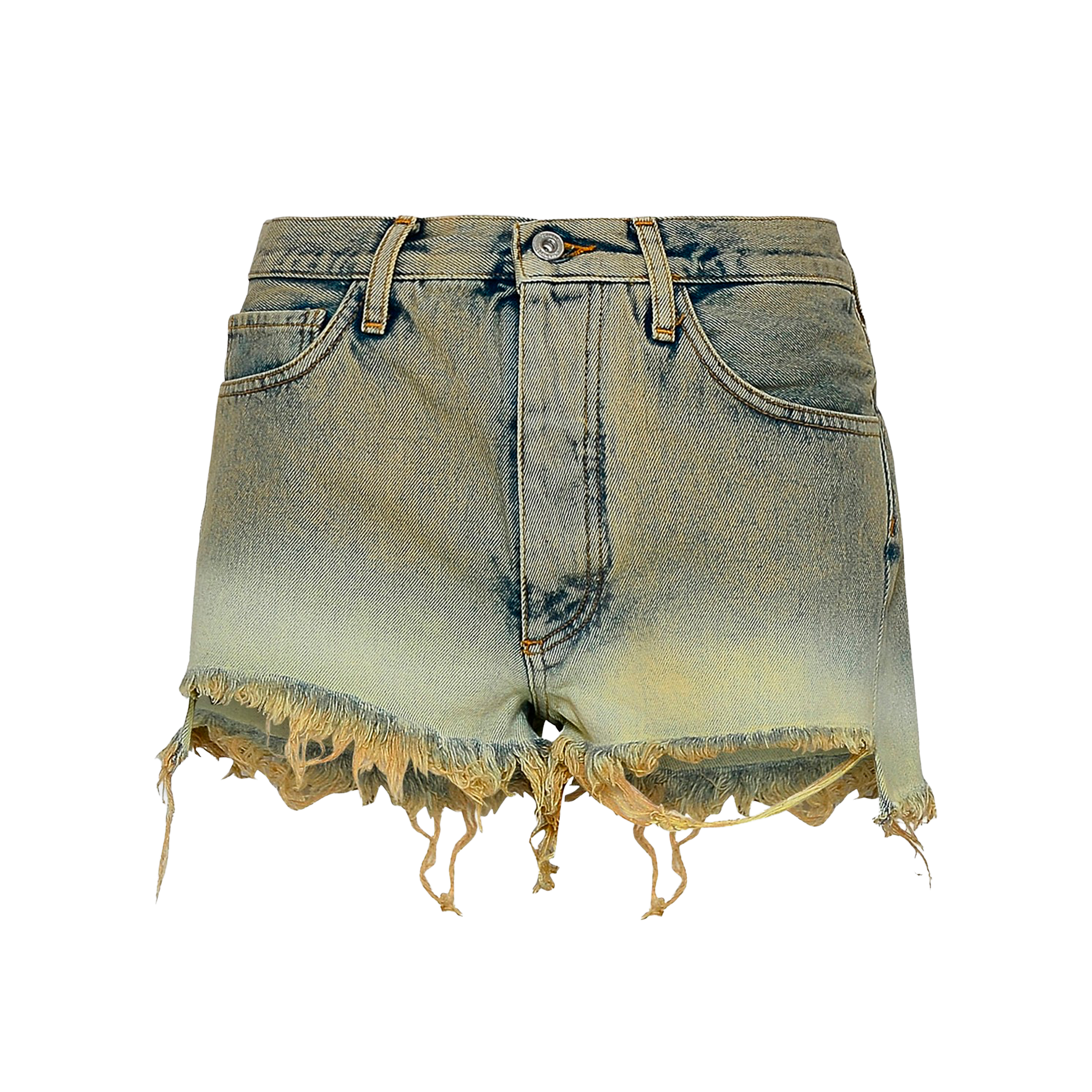 Short Menta Off-White Twisted Seams