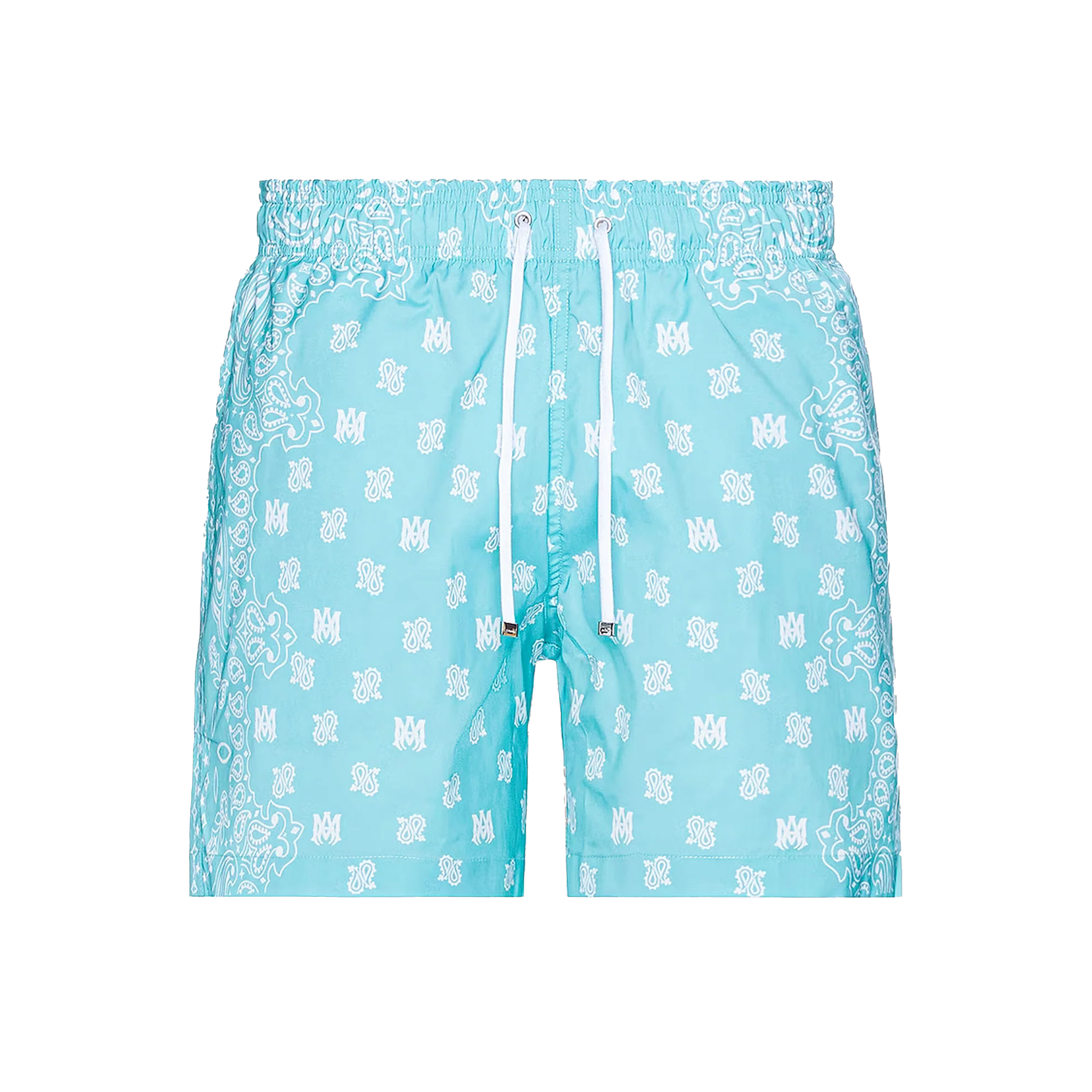 Pantaloneta Turquesa AMIRI Multi MA Logo