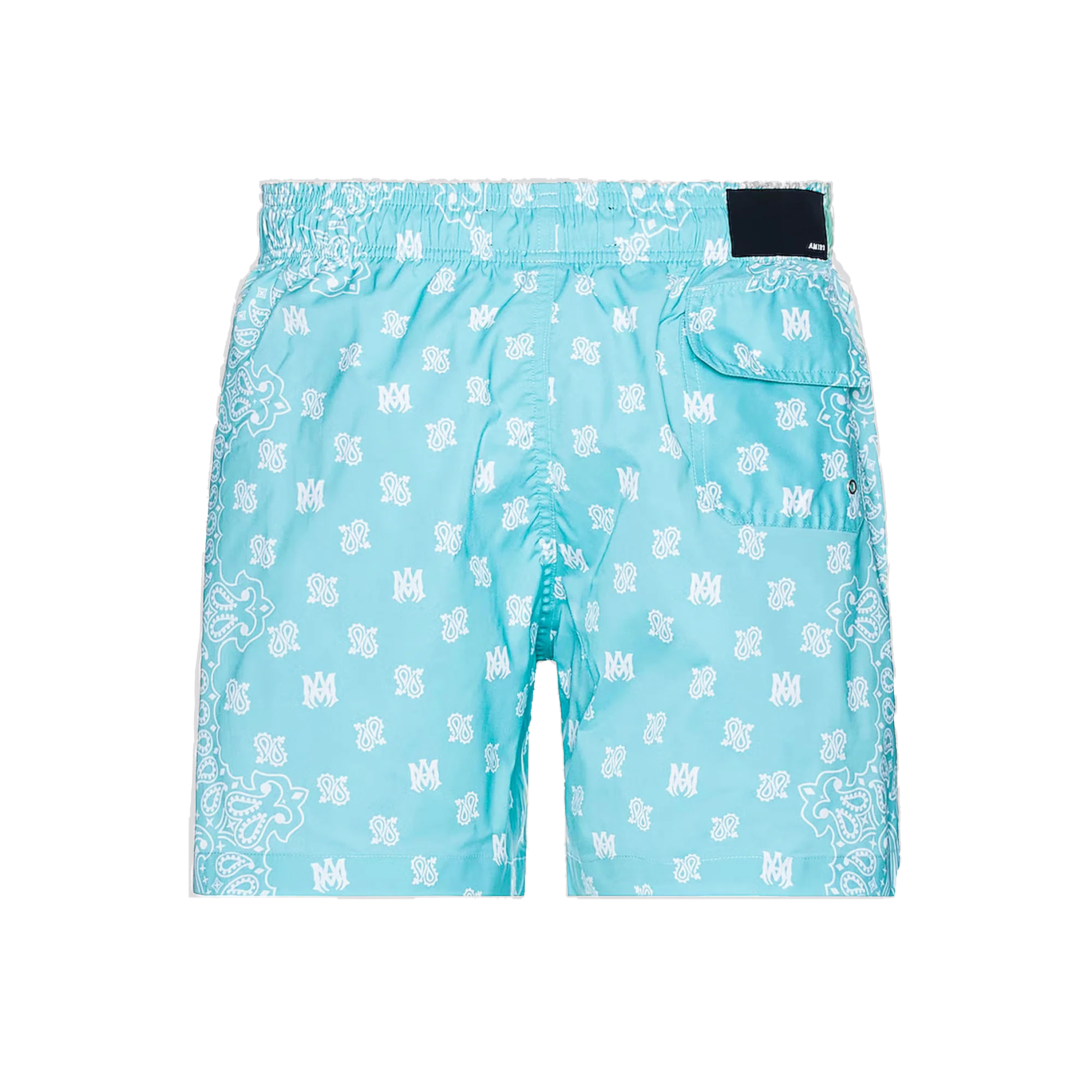 Pantaloneta Turquesa AMIRI Multi MA Logo